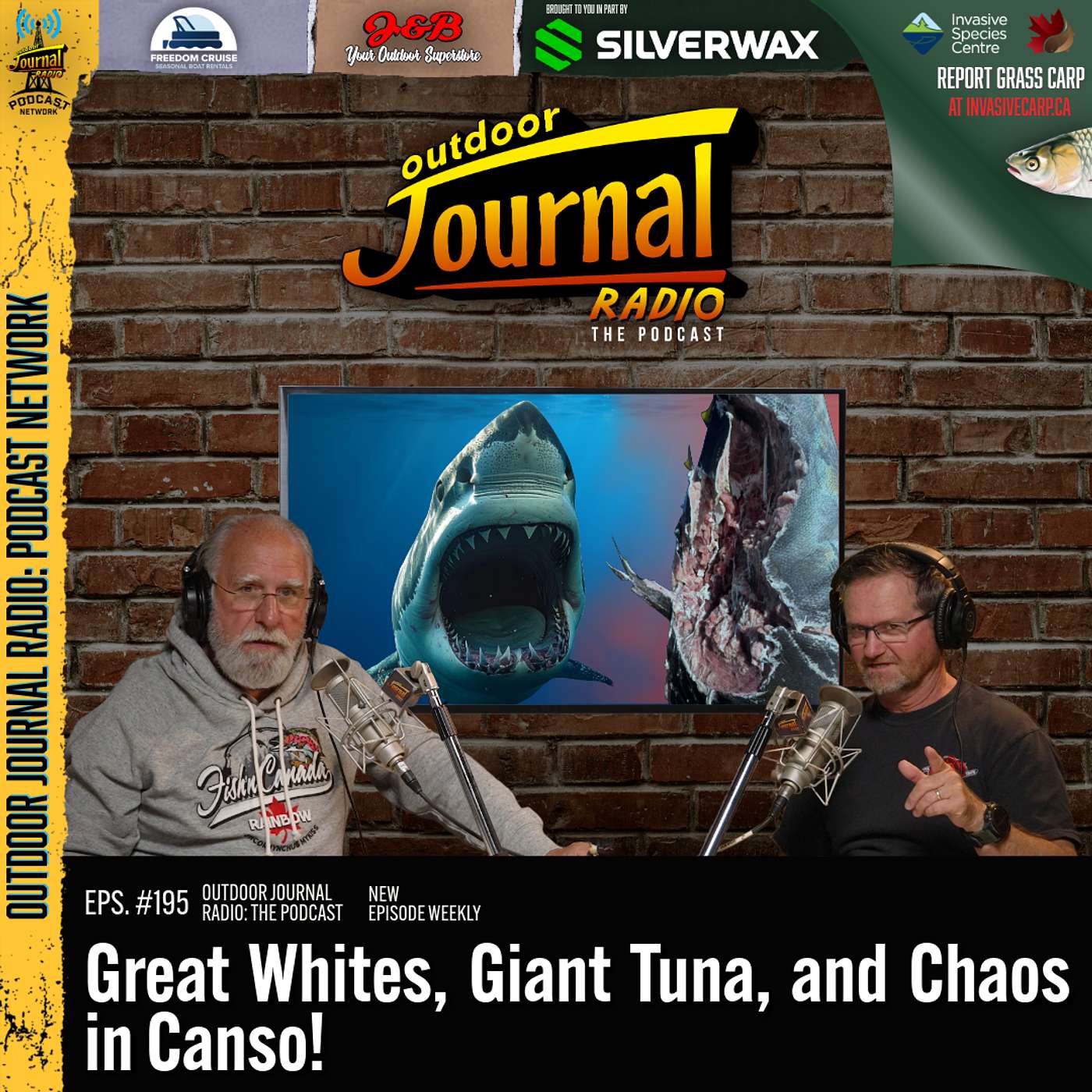 Episode 195: Great Whites, Giant Tuna, and Chaos in Canso!