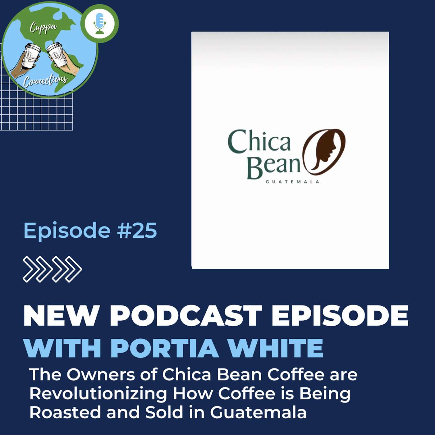 Cuppa Connections Ep. 25: The Owners of Chica Bean Coffee are Revolutionizing How Coffee is Being Roasted and Sold in Guatemala Cuppa Connections Ep. 25: The Owners of Chica Bean Coffee are Revolutionizing How Coffee is Being Roasted and Sold in Guatemala