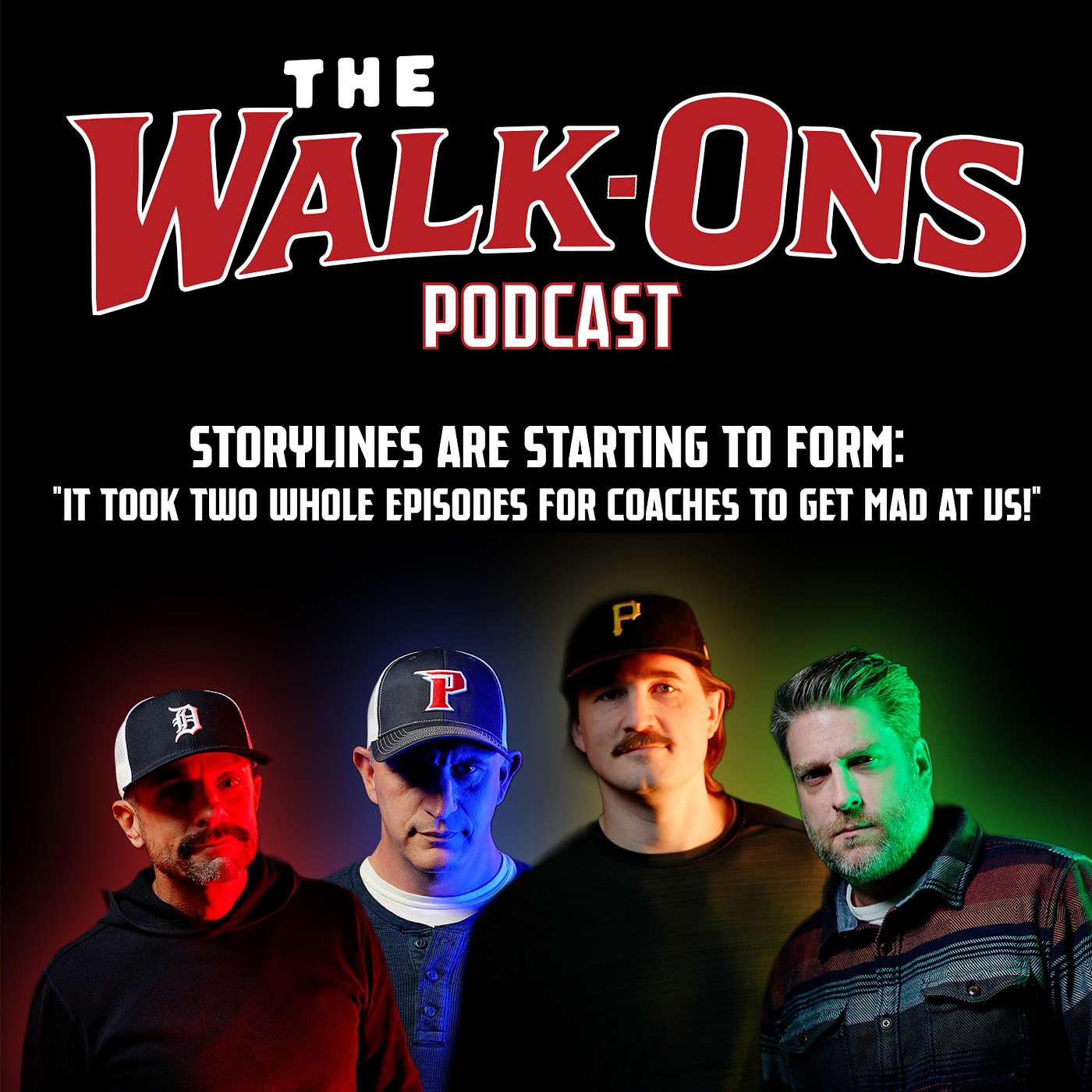 Storylines Are Starting to Form: "It Took Two Whole Episodes for Coaches To Get Mad At Us!" episode artwork