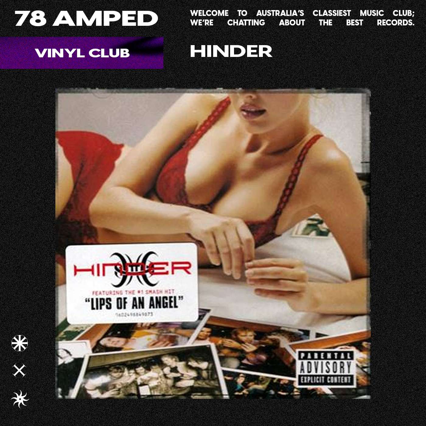 Vinyl Club: Hinder's "Extreme Behavior" episode artwork