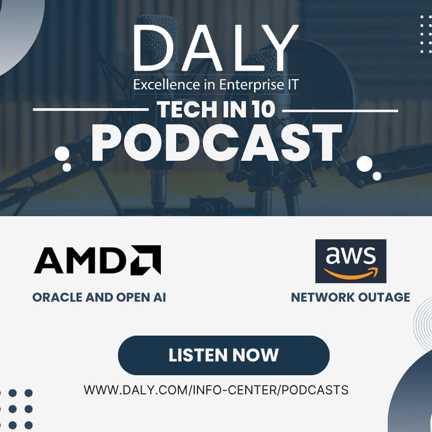 DALY Tech in 10- AMD's GPU Partnership and the AWS Outage DALY Tech in 10- AMD's GPU Partnership and the AWS Outage