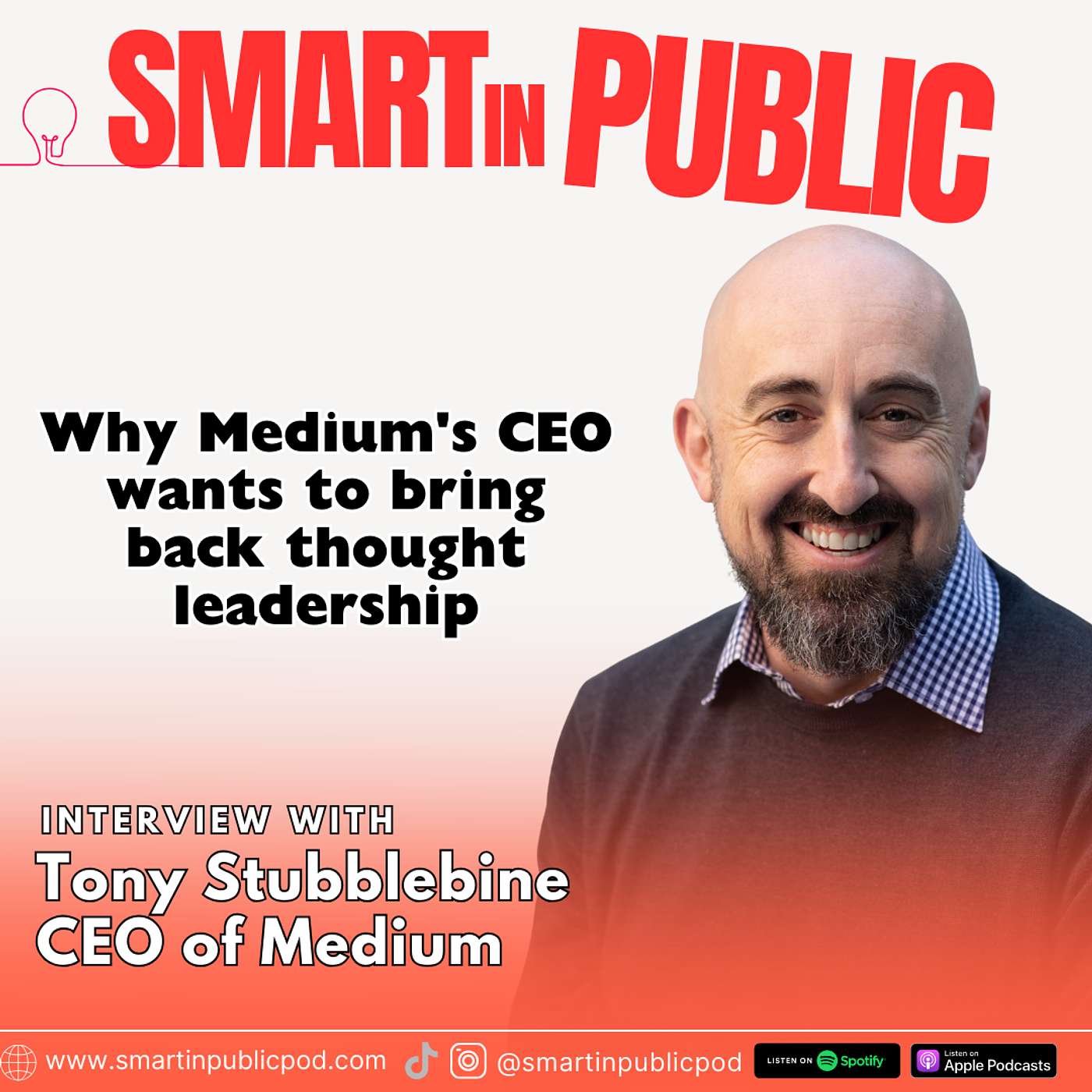 Why Medium's CEO wants to bring back thought leadership