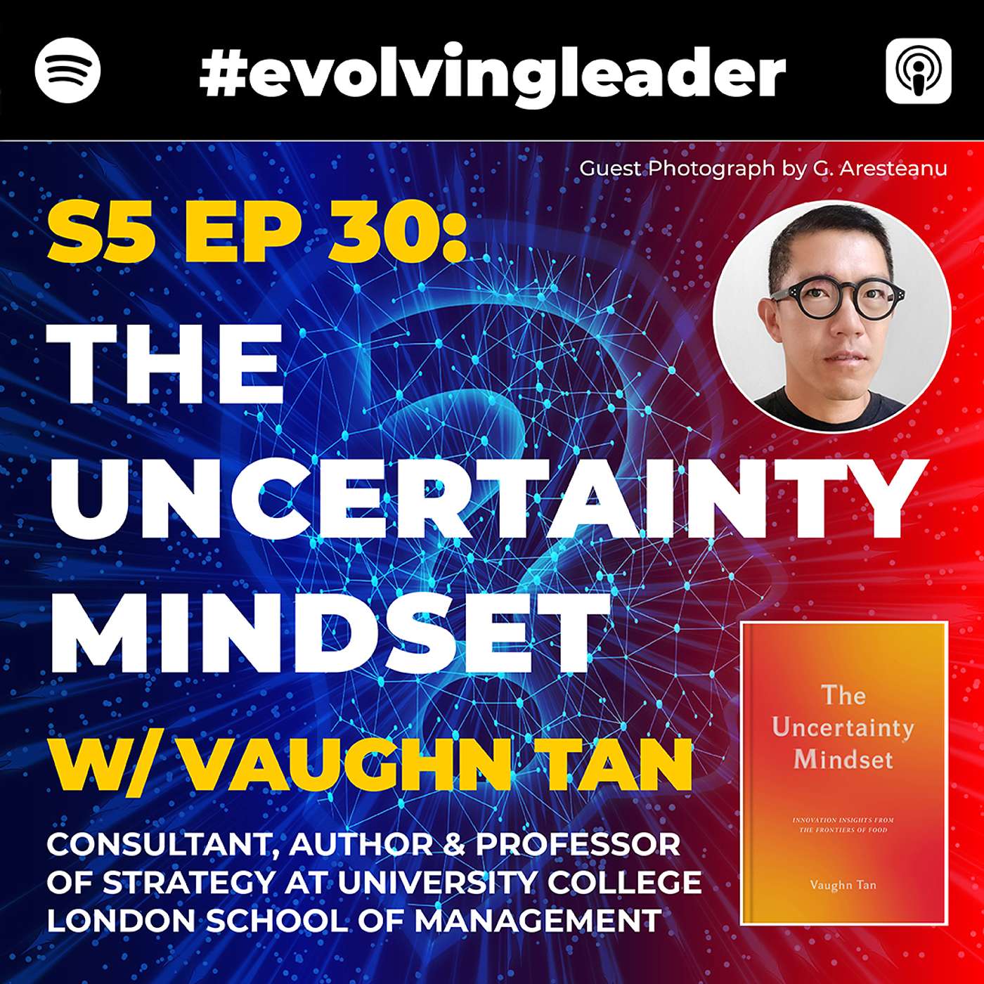 cover of episode The Uncertainty Mindset with Vaughn Tan