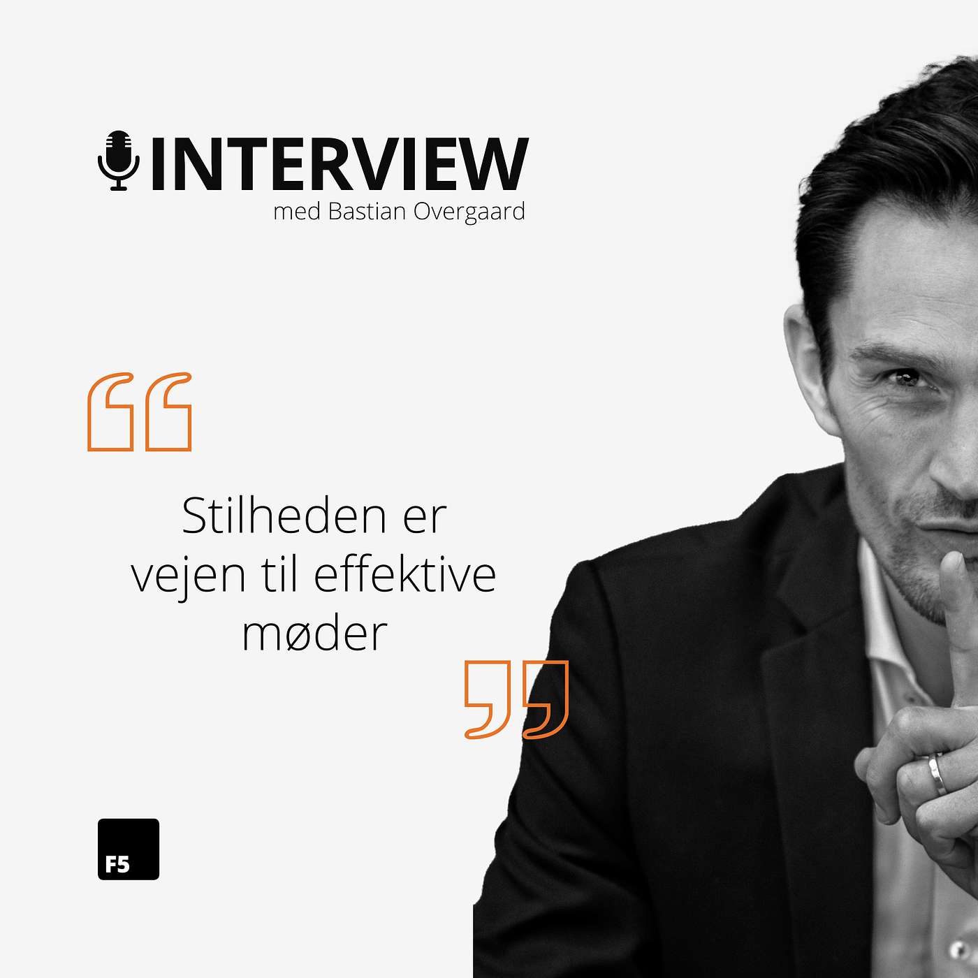 Stilheden er vejen til effektive møder - interview med Bastian Overgaard
