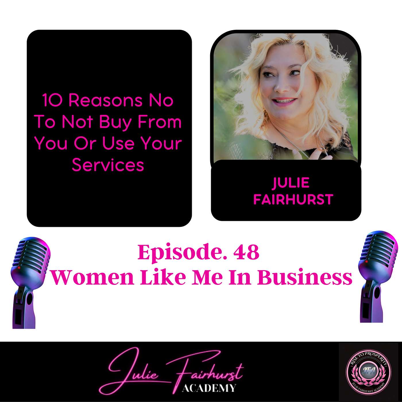 10 Reasons Reason you can't sell them your product or services!