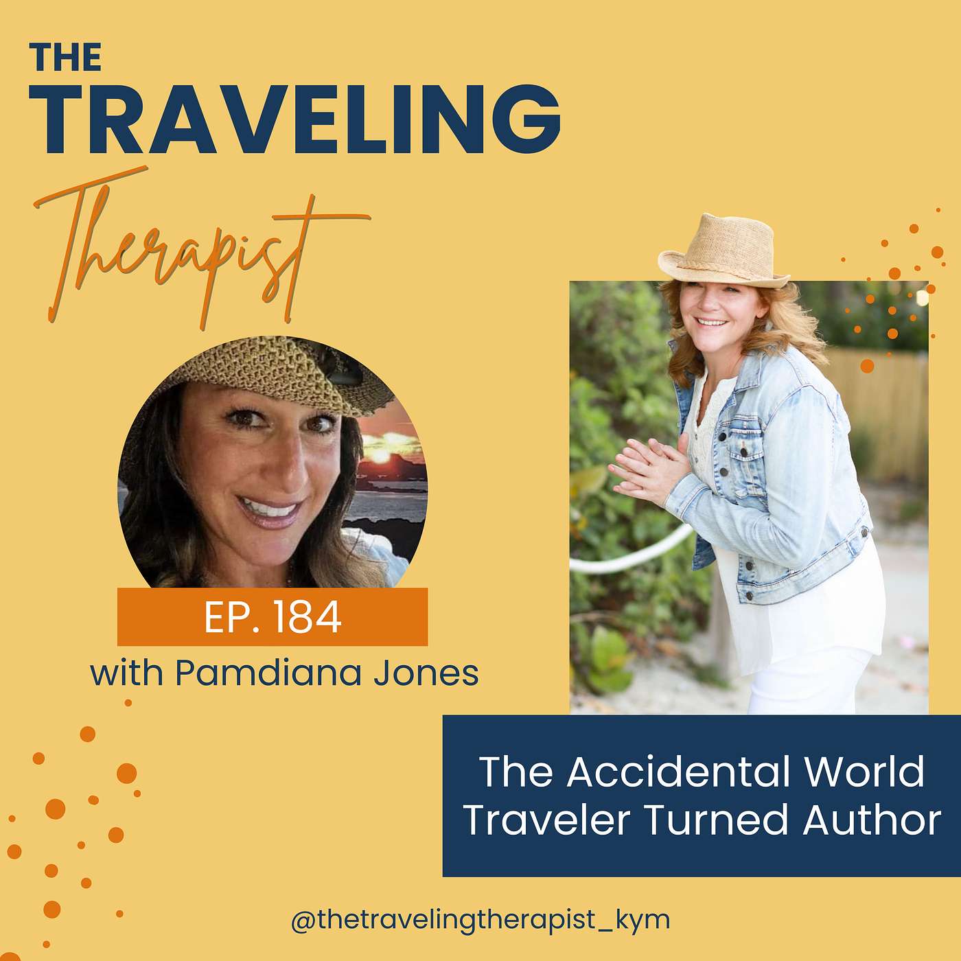 184. The Accidental World Traveler Turned Author with Pamdiana Jones
