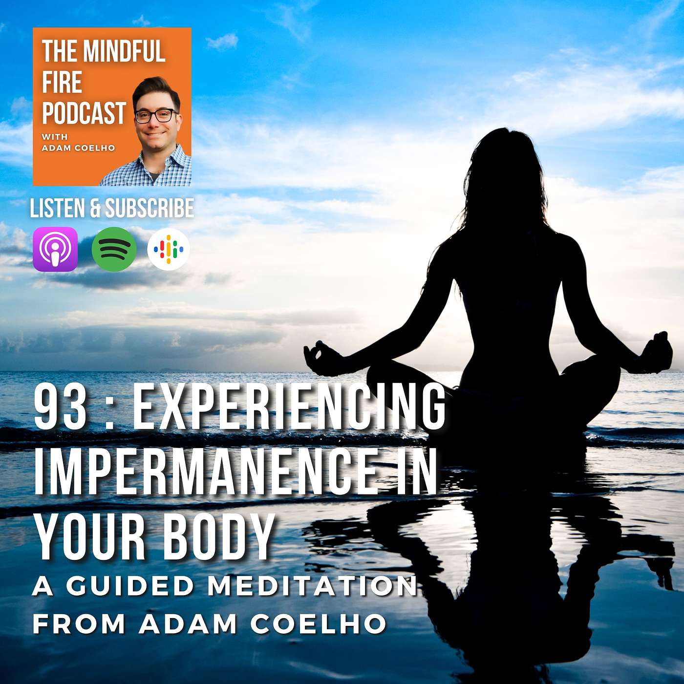 93 : Meditation : Experiencing Impermanence In Your Body - podcast episode cover