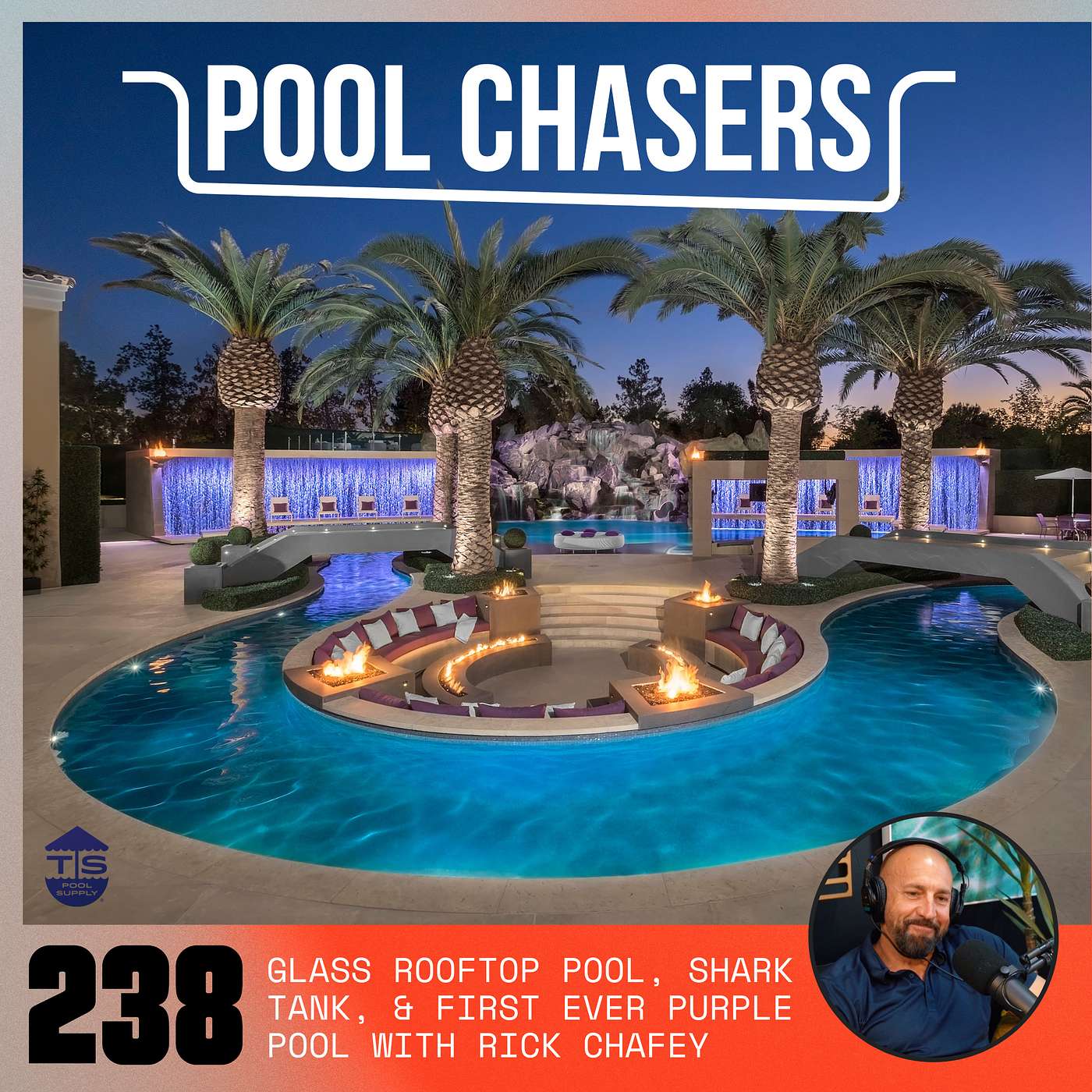 Glass Rooftop Pool, Shark Tank, & First Ever Purple Pool with Rick Chafey of Red Rock Contractors