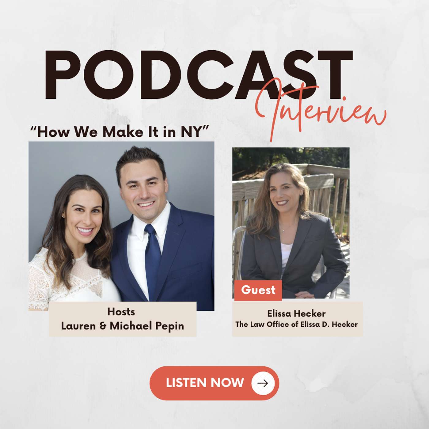 Episode 7 with Elissa Hecker of The Law Office of Elissa D. Hecker and How to make it as an Entertainment Attorney in NYC!