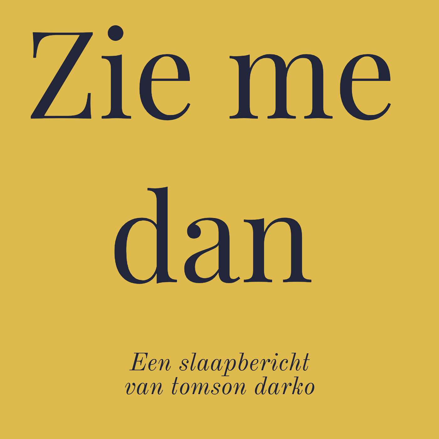 In slaap vallen met melancholie van Tomson Darko