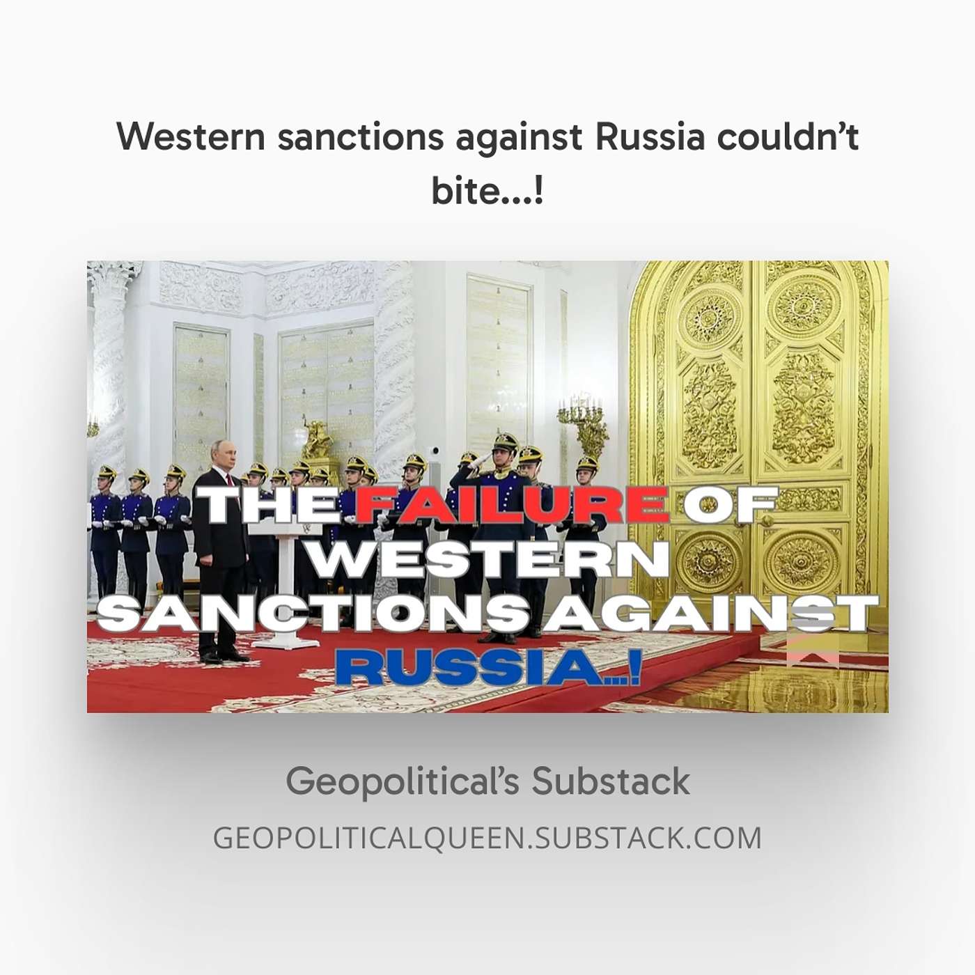 Which regions refuse to back Western sanctions against Russia?