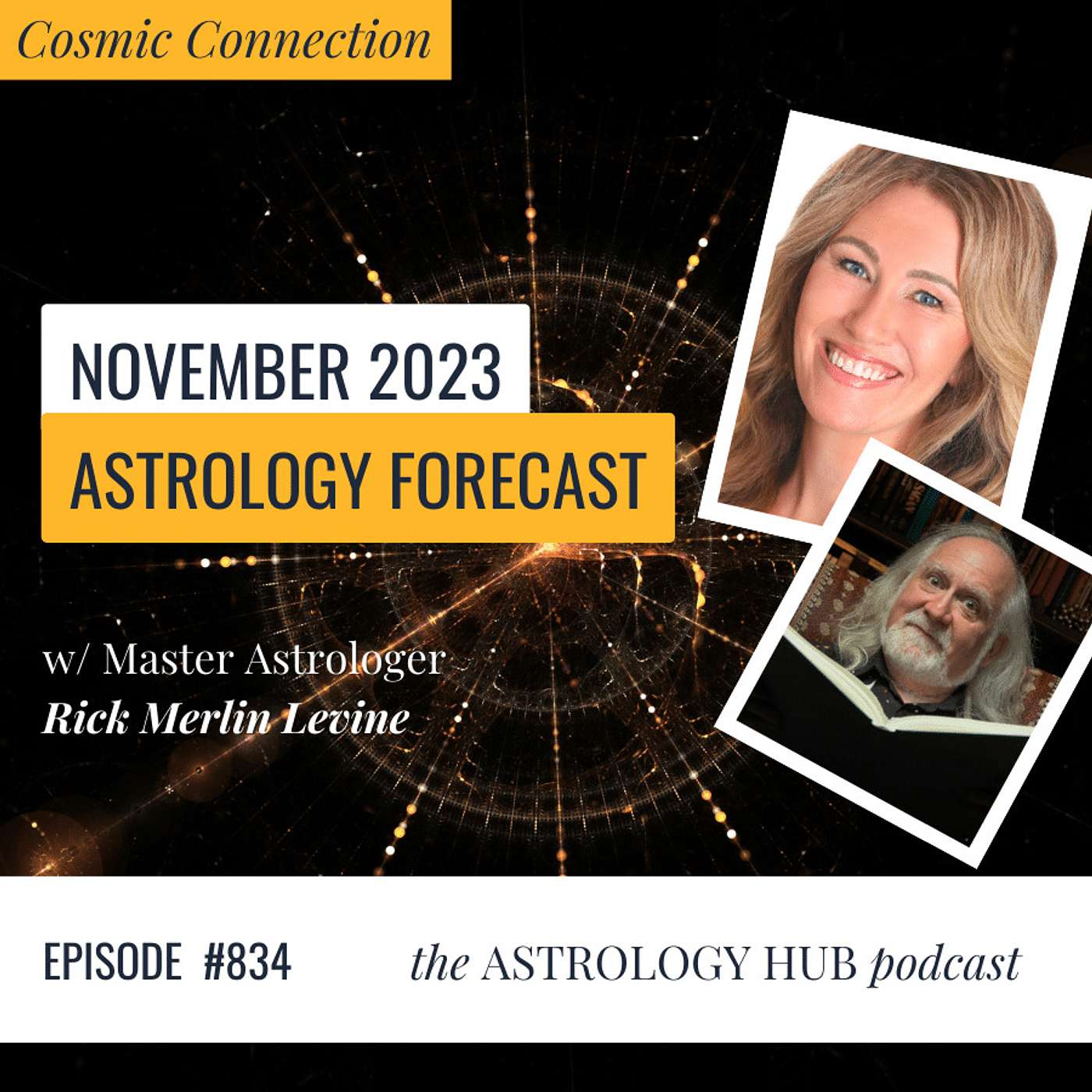 cover of episode [COSMIC CONNECTION] November 2023 Monthly Forecast w/ Astrologer Rick Levine