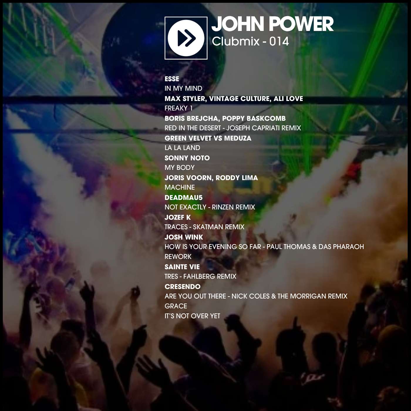 John Power - Clubmix - 014 episode artwork