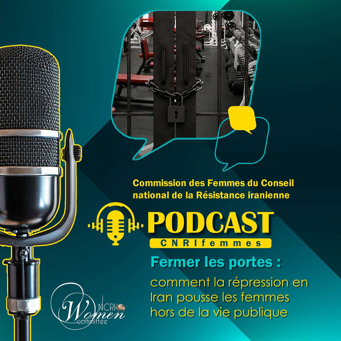 Fermer les portes : comment la répression en Iran pousse les femmes hors de la vie publique (français) episode artwork