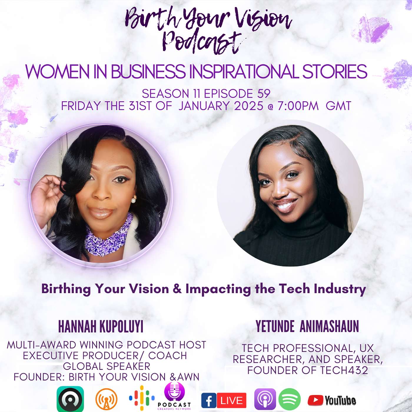 BIRTH YOUR VISION PODCAST