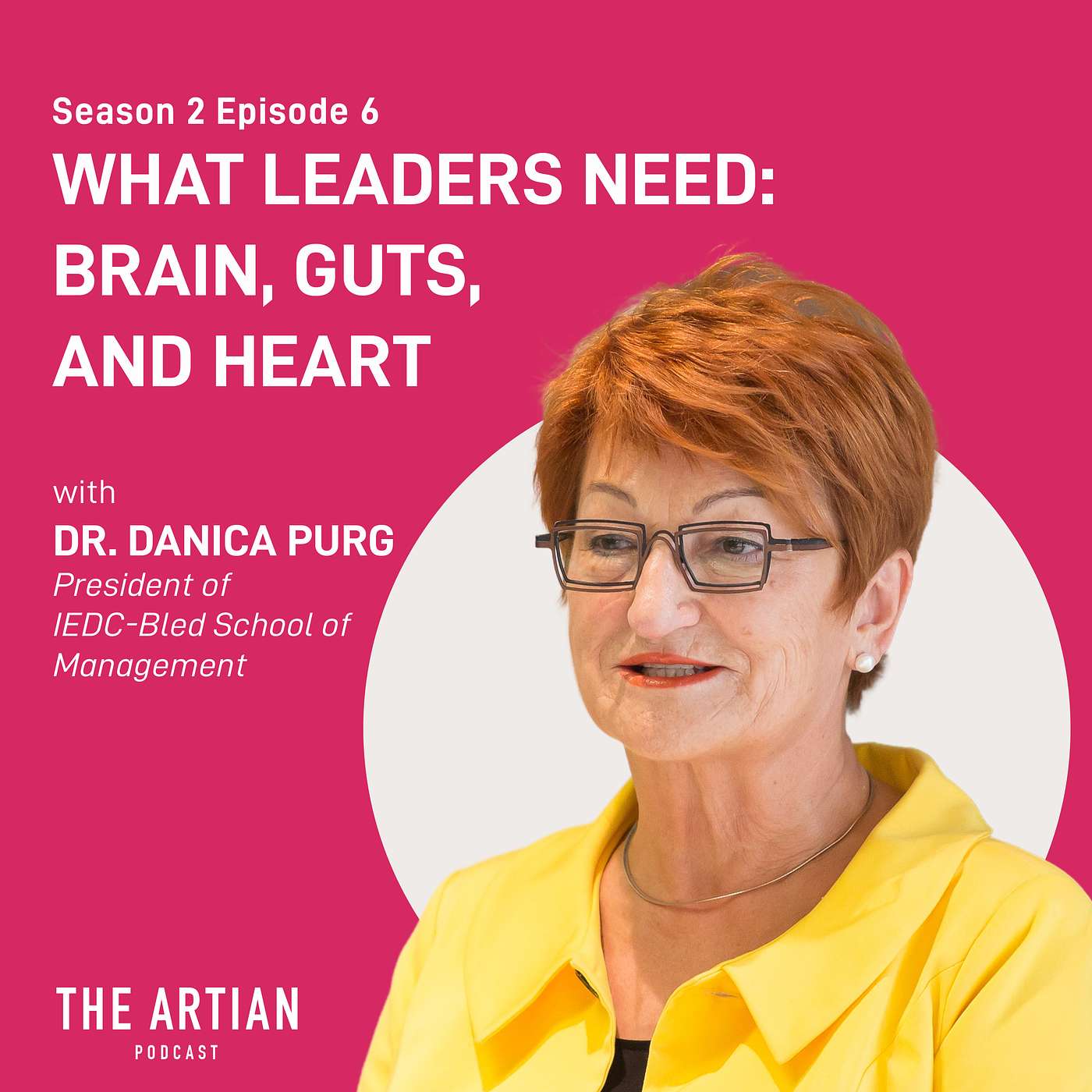 029 - Danica Purg. What Leaders Need: Brain, Guts, and Heart.