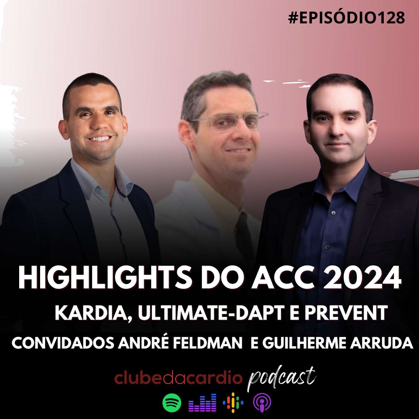 128 - KARDIA, ULTIMATE-DAPT E PREVENT - ACC 2024 - Highlights do Congresso Americano de Cardiologia