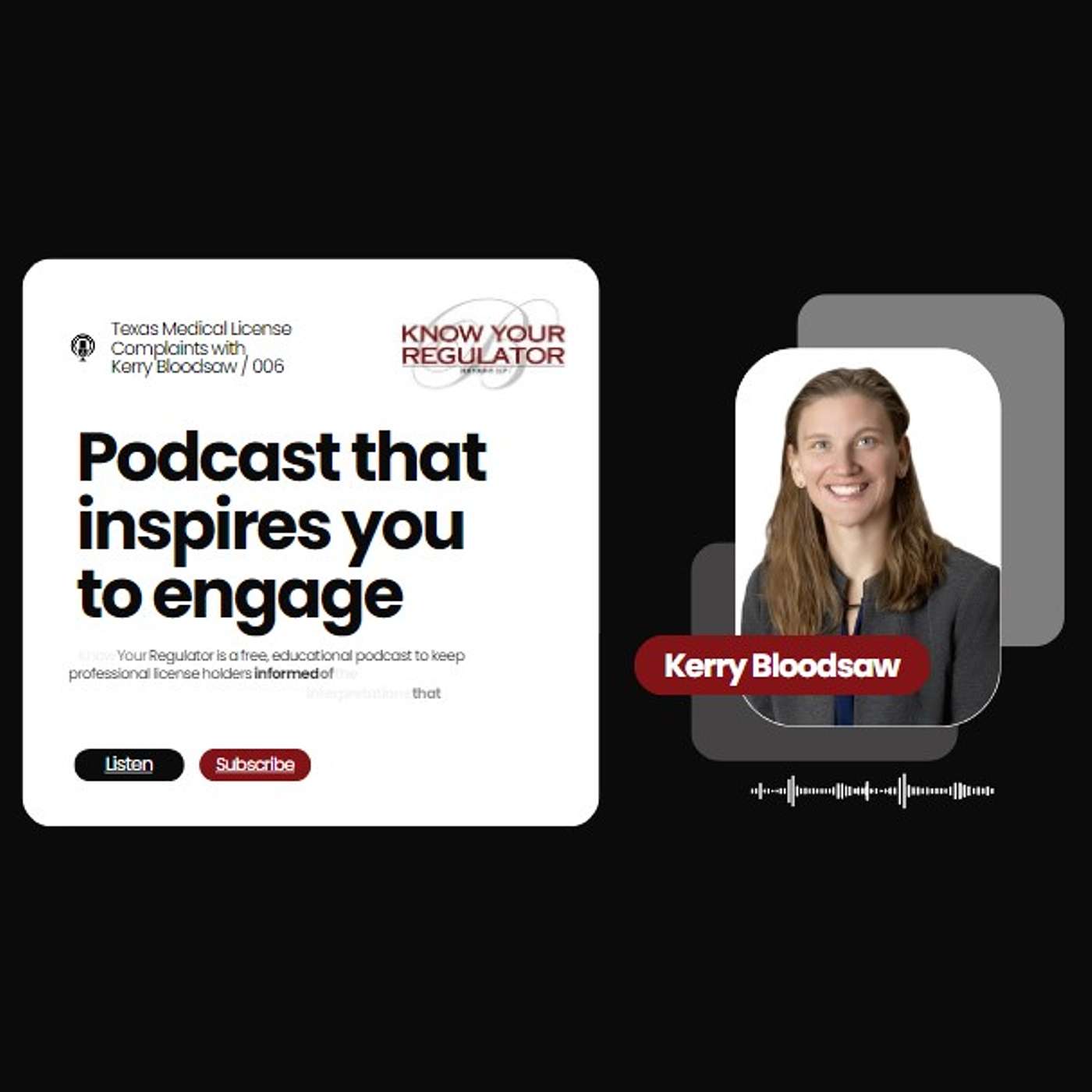 Medical License Complaints with Kerry Bloodsaw episode artwork