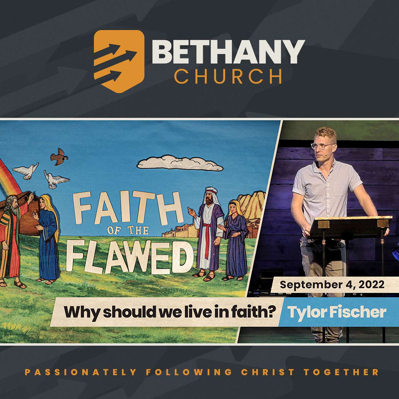 Why should we live in faith? • Faith of the Flawed • Tylor Fischer episode artwork