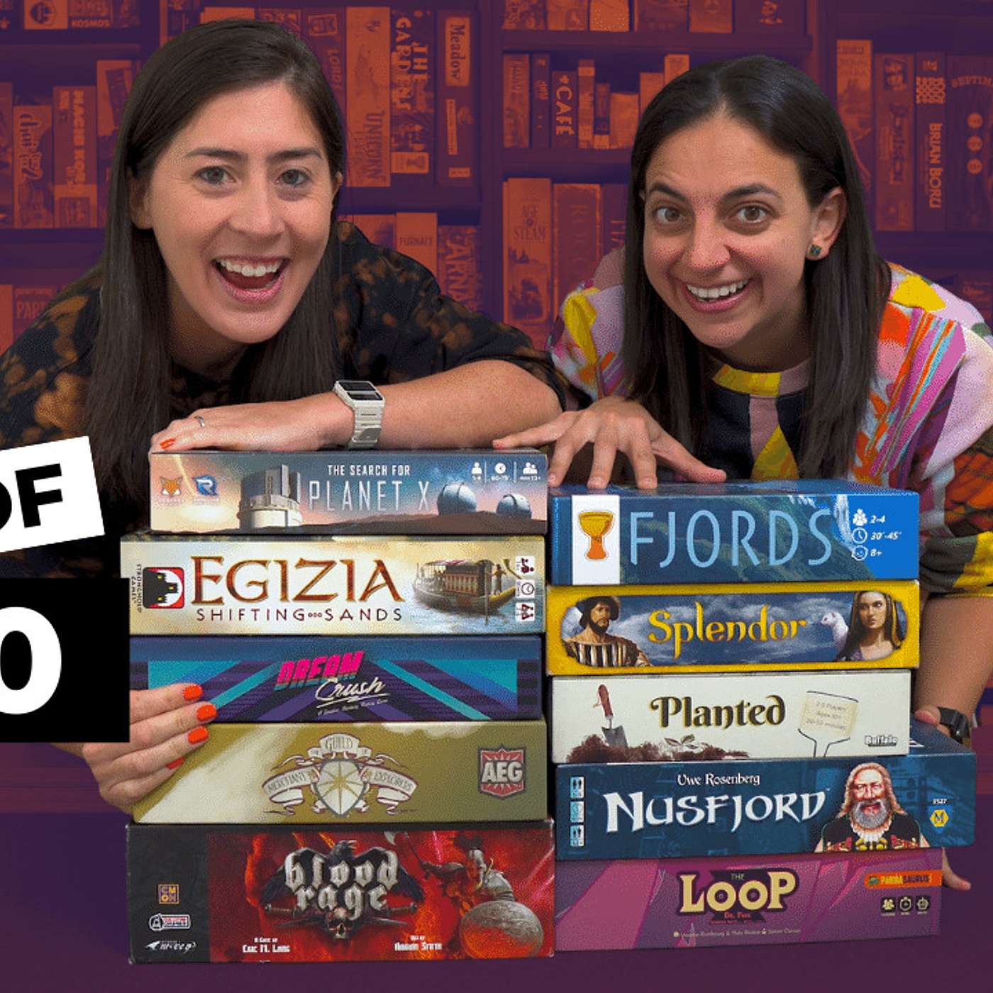 10, OUT OF 10 (Part 2) - We rate our entire board game collection!