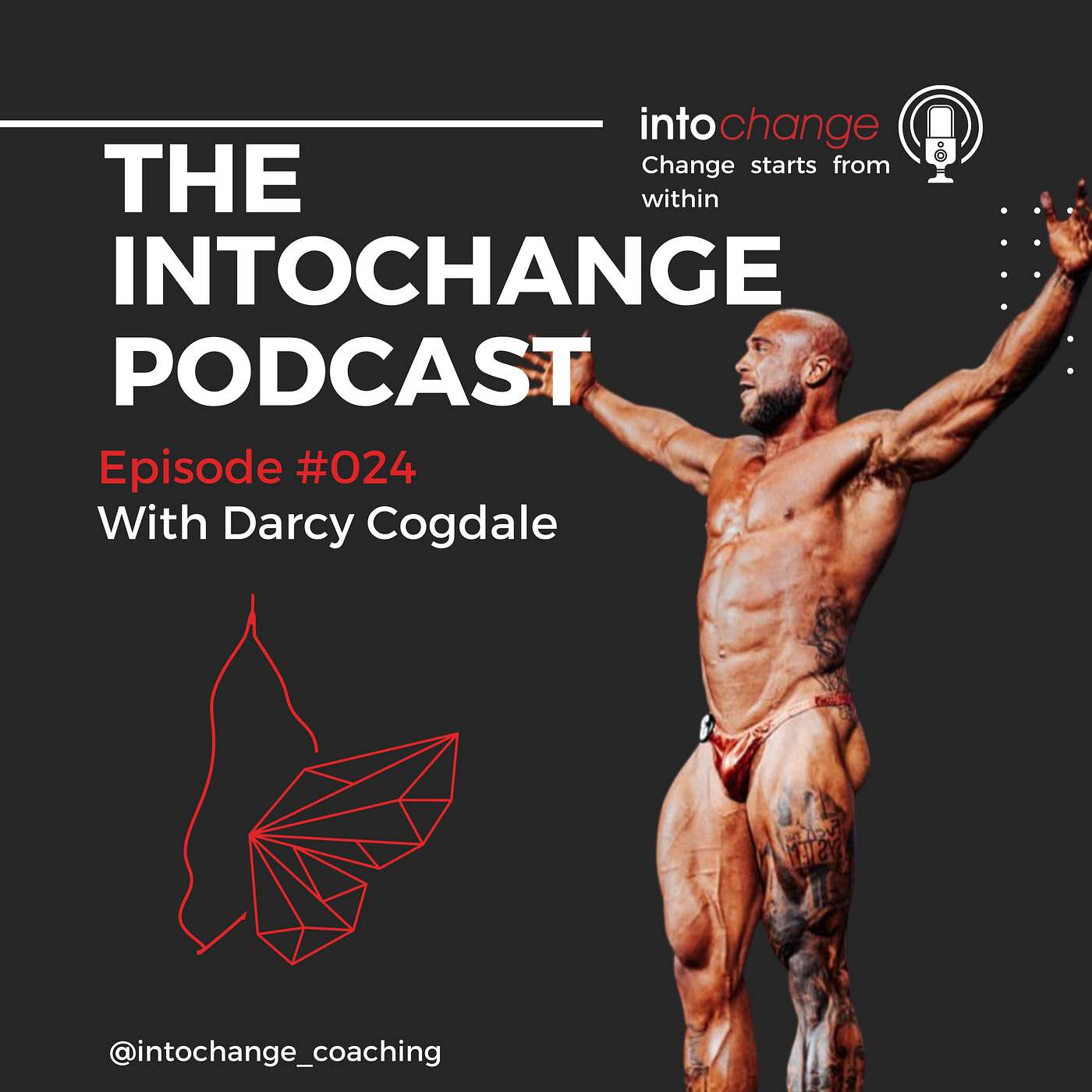 I WASN'T HAPPY UNLESS I WAS HIGH - Darcy Cogdale - Ep24 - the INTOCHANGE podcast