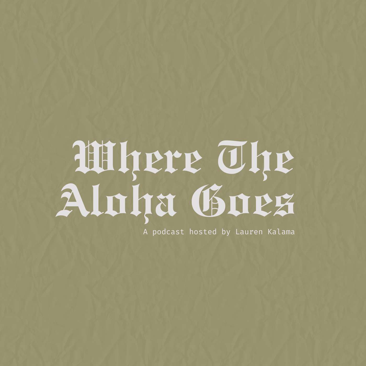 Where The Aloha Goes