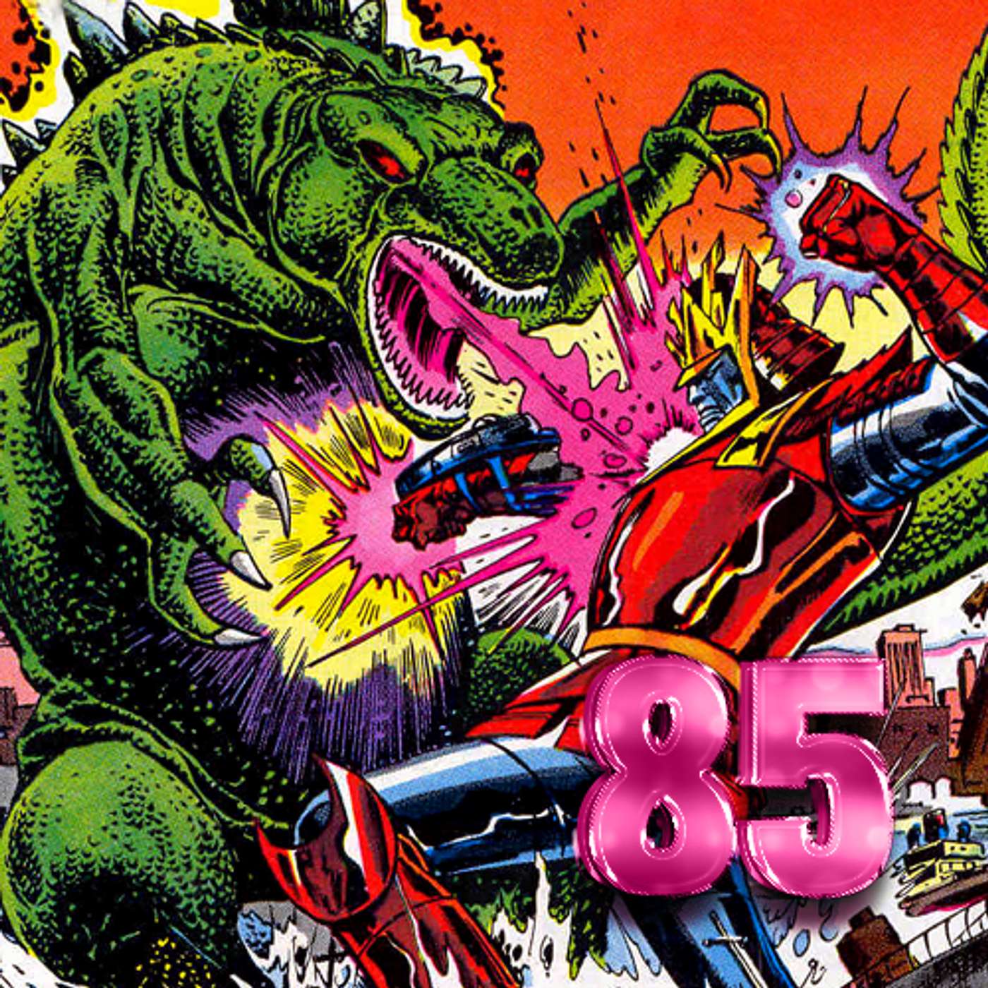 Ep 85: The One-Panel Wonders (Marvel's Godzilla, 5-8)