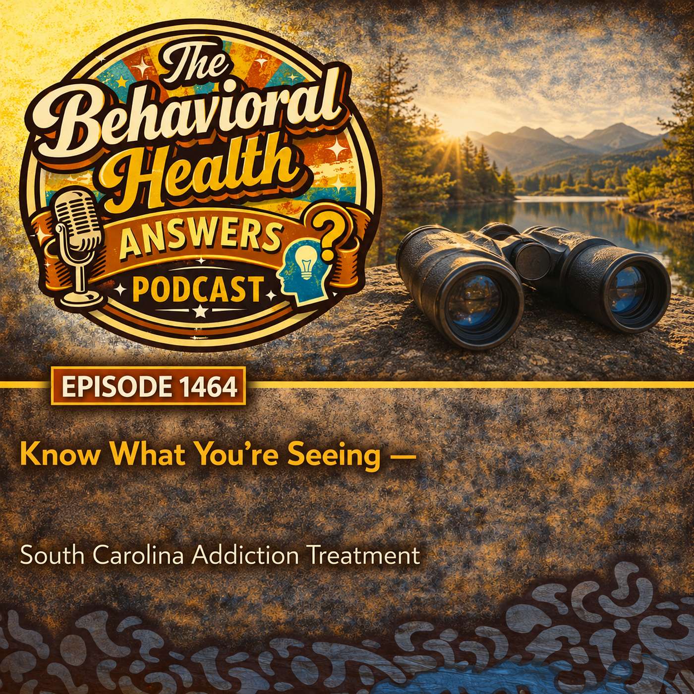 Episode 1464: Know What You're Seeing | South Carolina Addiction Treatment episode artwork