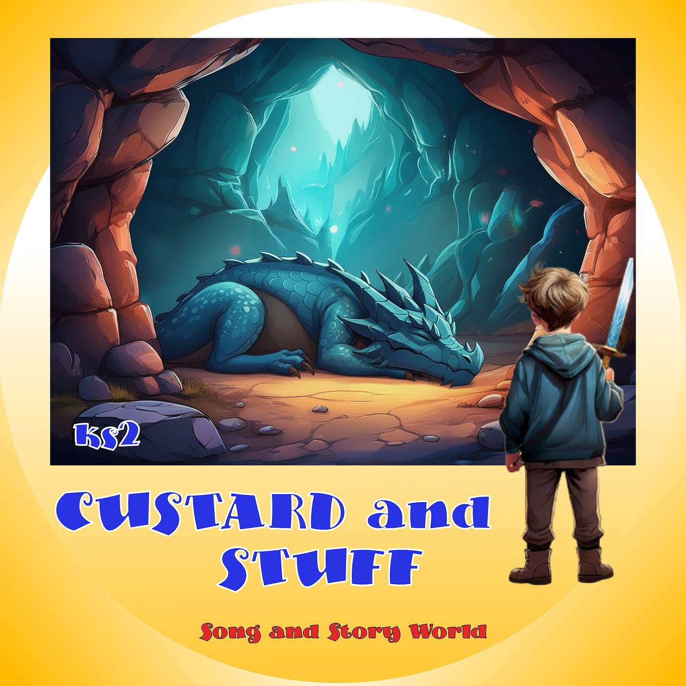 CUSTARD AND STUFF - Dragons, Knights, Princess, hero. .. it's all here. episode artwork