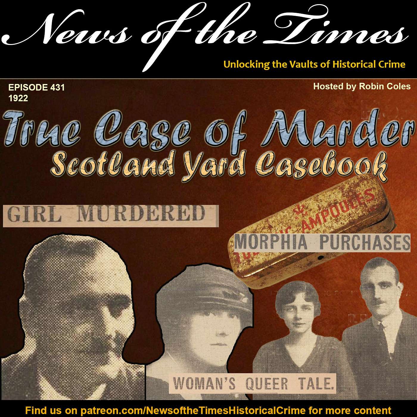 A True Case of Murder: Scotland Yard Casebook