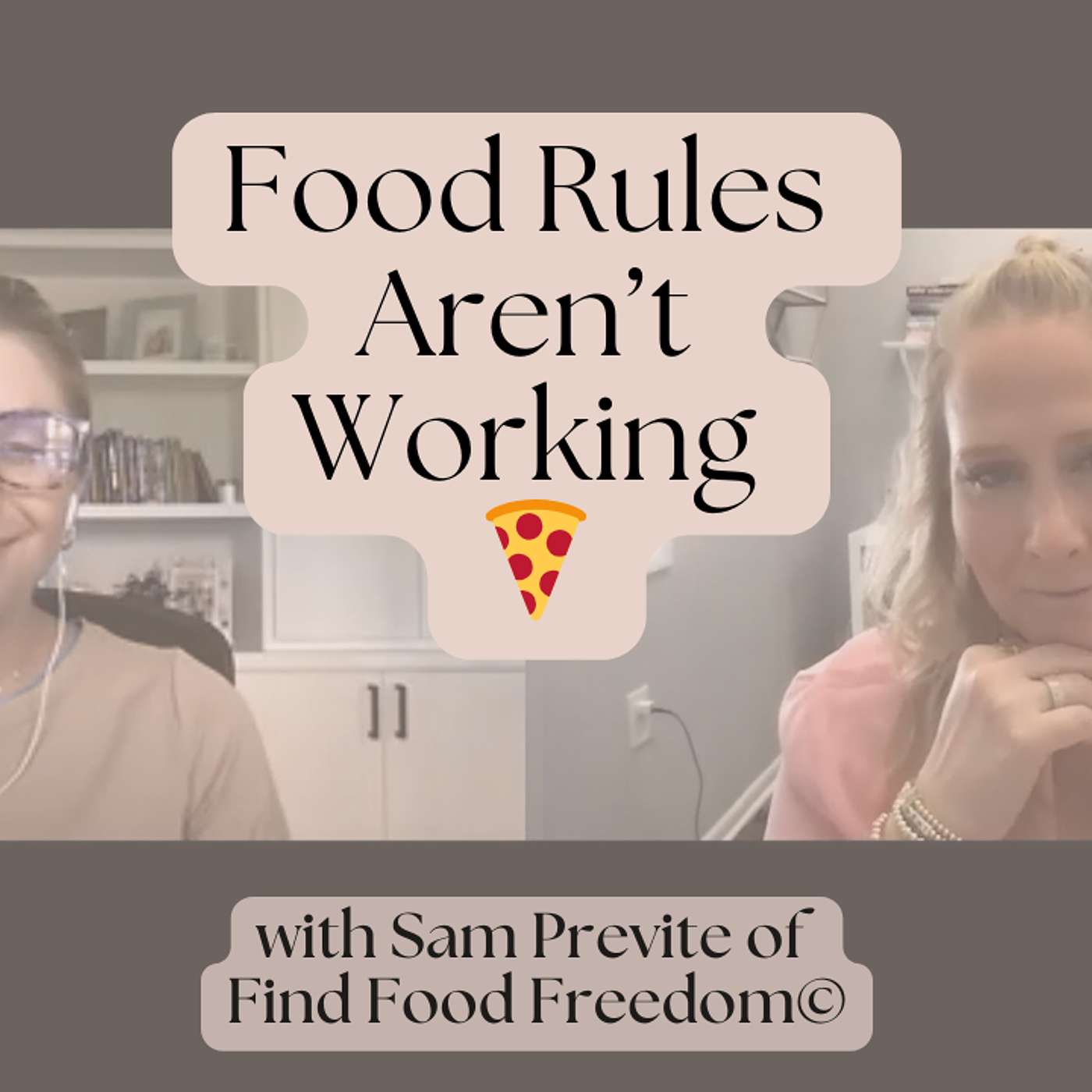 🍽️ Episode #40 – Intuitive Eating for Midlife Moms: Ditch Diet Culture & Food Guilt w/ Sam Previte episode artwork