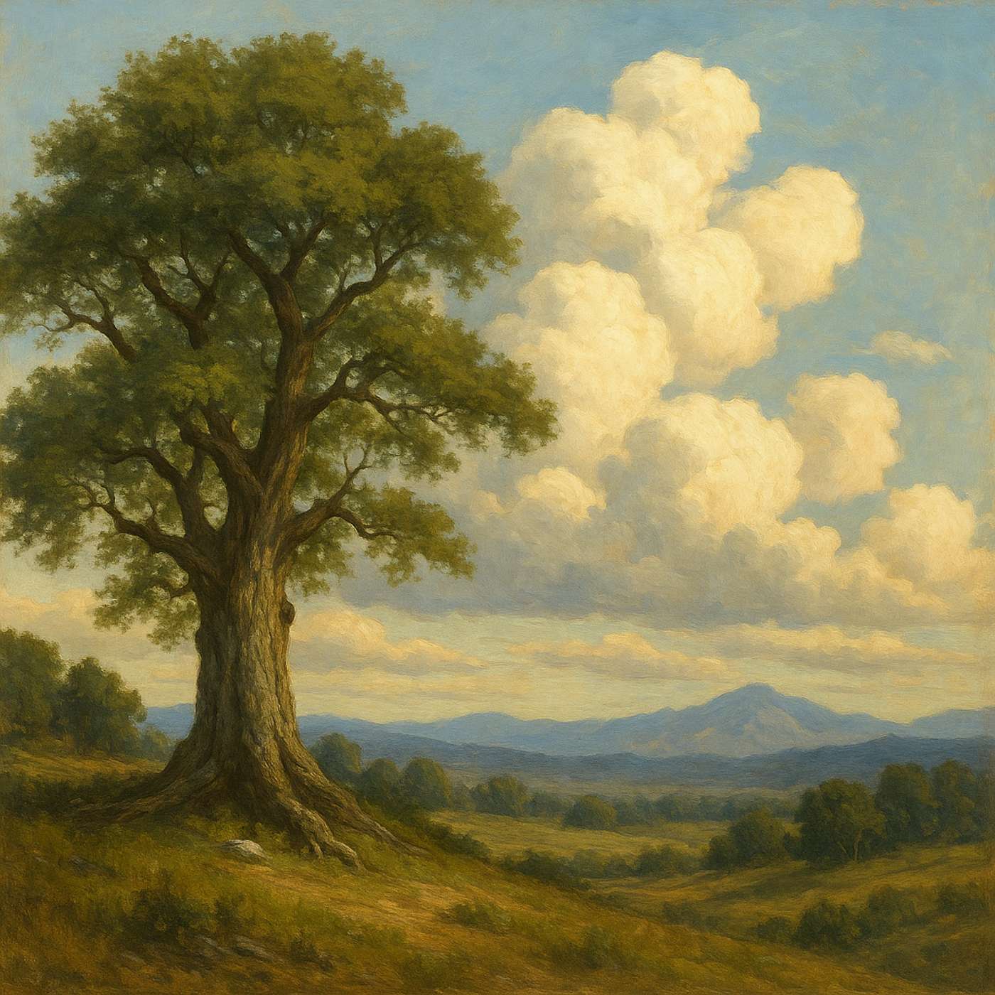The Old Tree and the Clouds: Finding Peace in Our Own Nature