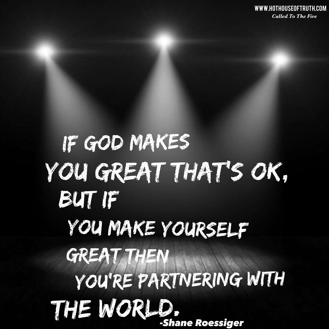 To Be Seen By Shane W Roessiger