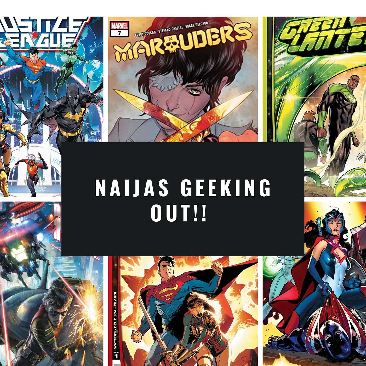 010 ...DC Future State's Green Lanterns, Justice League and Robin Eternal plus Marvel's Marauders #7