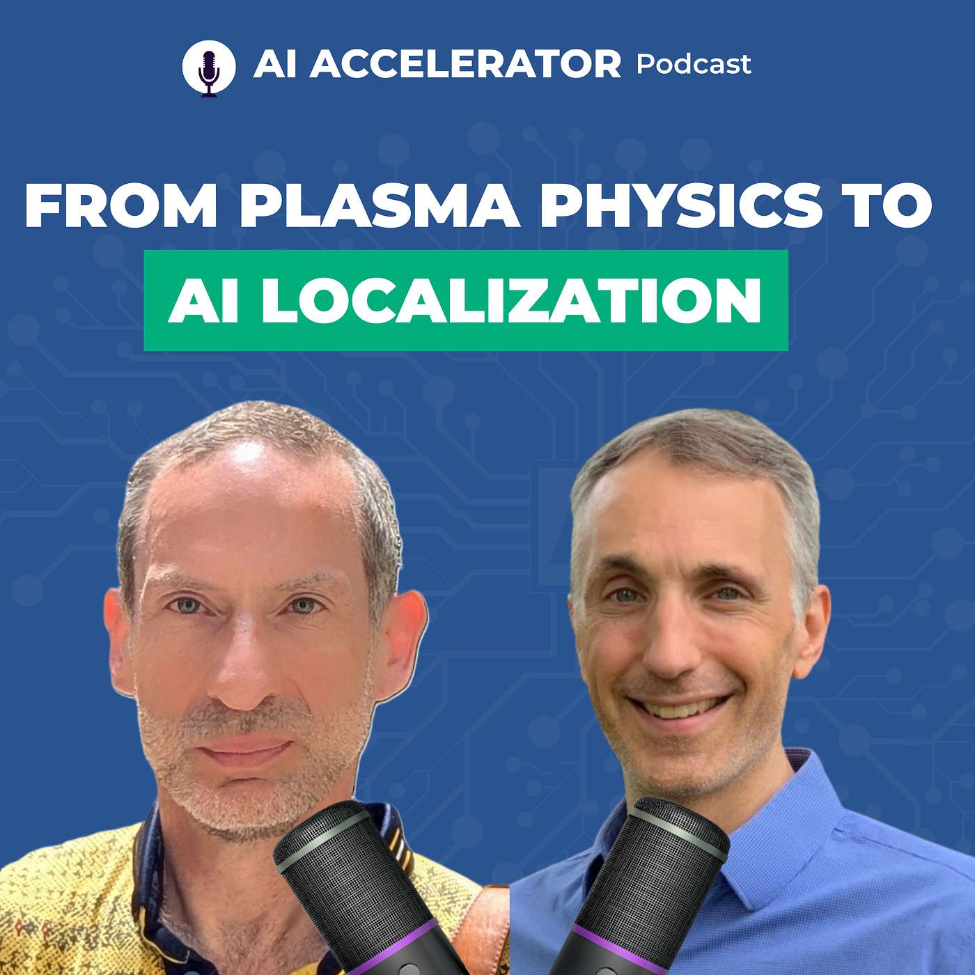 From Plasma Physics to AI Localization | AI Accelerator Podcast with Leonid Glazychev episode artwork