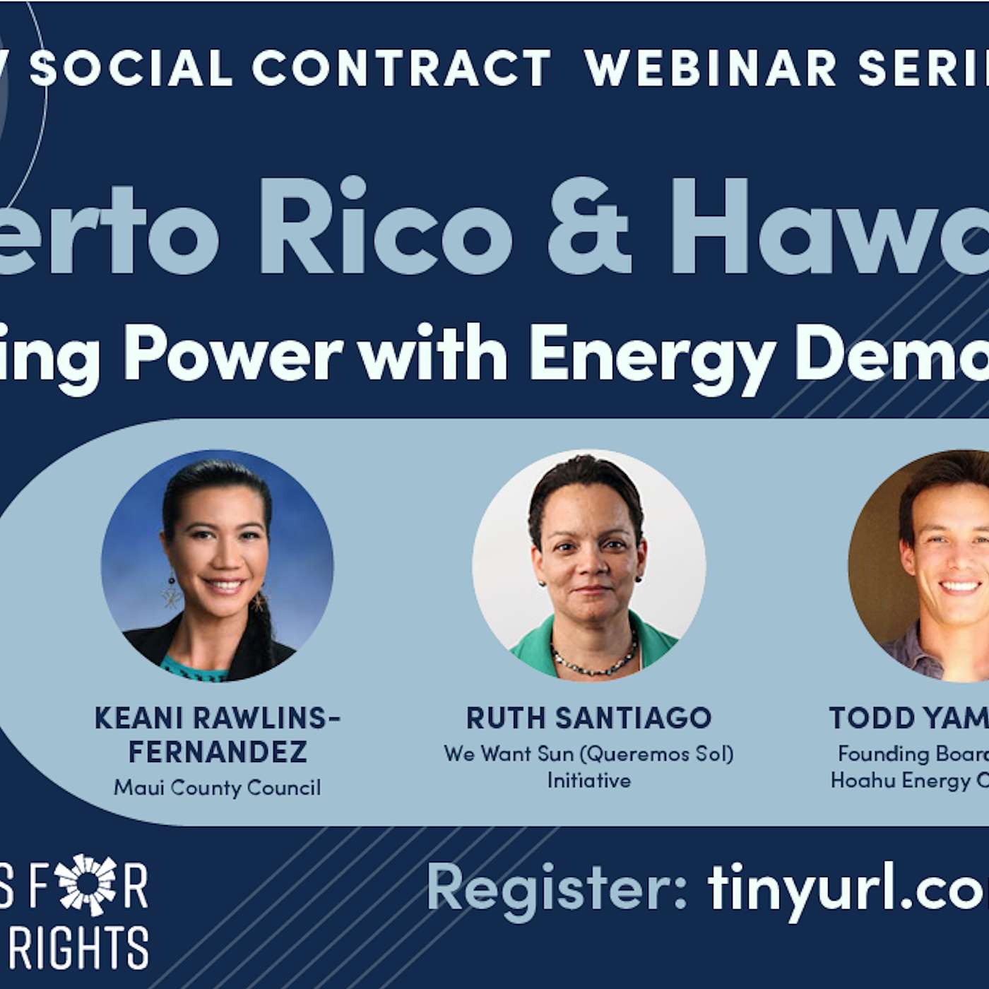 Puerto Rico & Hawai'i: Building Power with Energy Democracy With Keani Rawlins-Fernandez, Ruth Santiago, Todd Yamashita, & Niki Franco