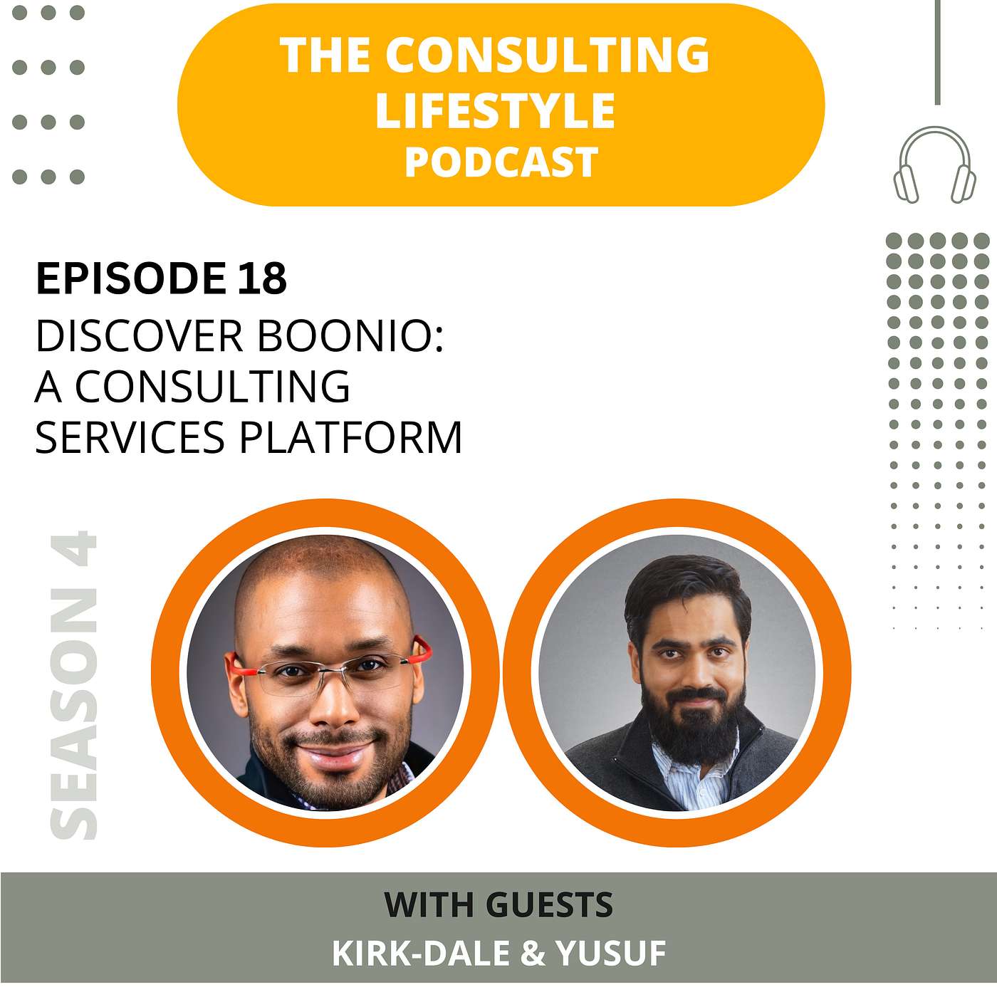 Episode 18 - Discover Boonio: a consulting services platform with Kirk-Dale & Yusuf