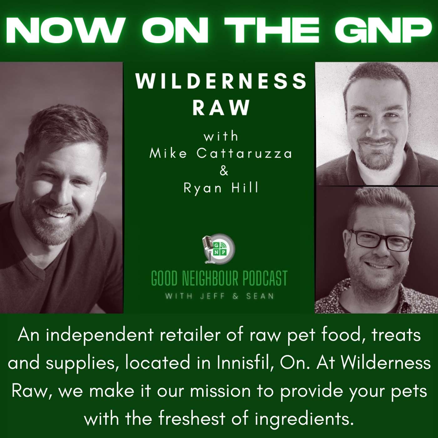 Mike Cattaruzza & Ryan Hill of Wilderness Raw episode artwork