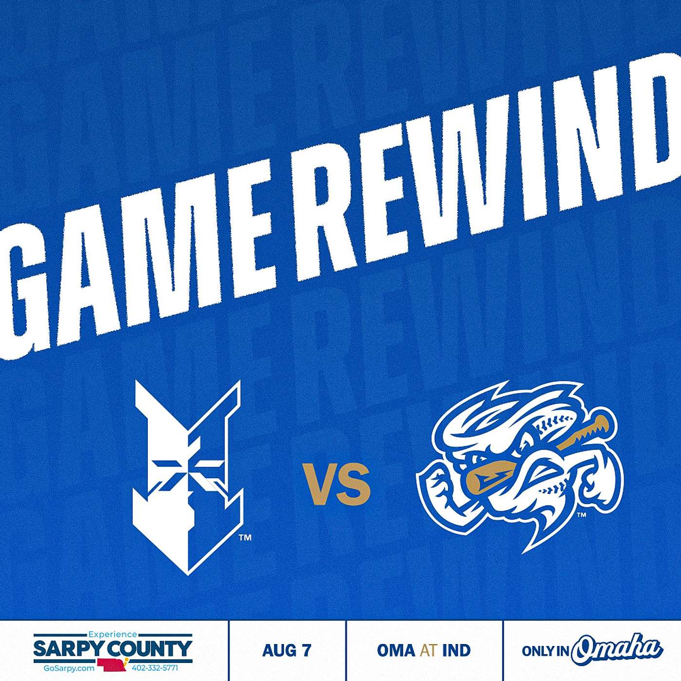 Game Rewind: Omaha at Indianapolis | August 7, 2025 episode artwork
