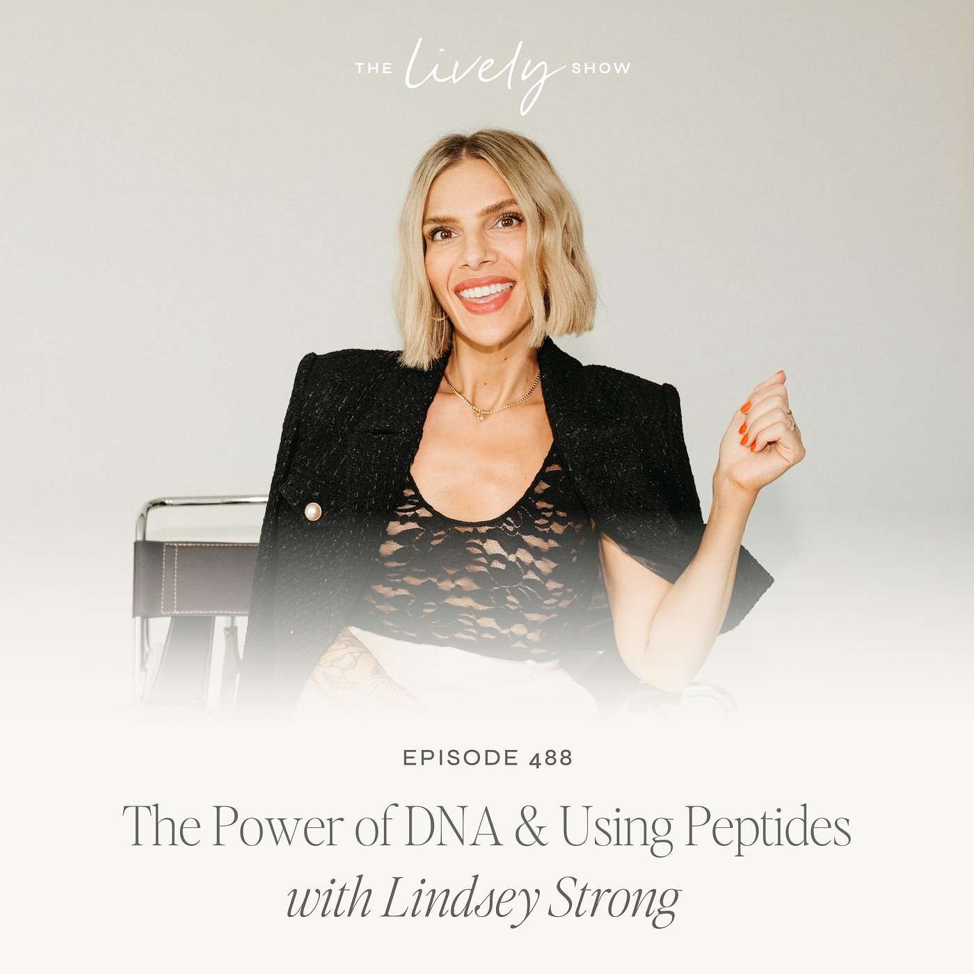 TLS 488 The Power of DNA & Using Peptides with Lindsey Strong