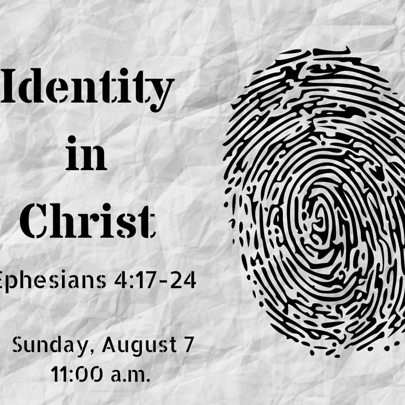 Identity In Christ