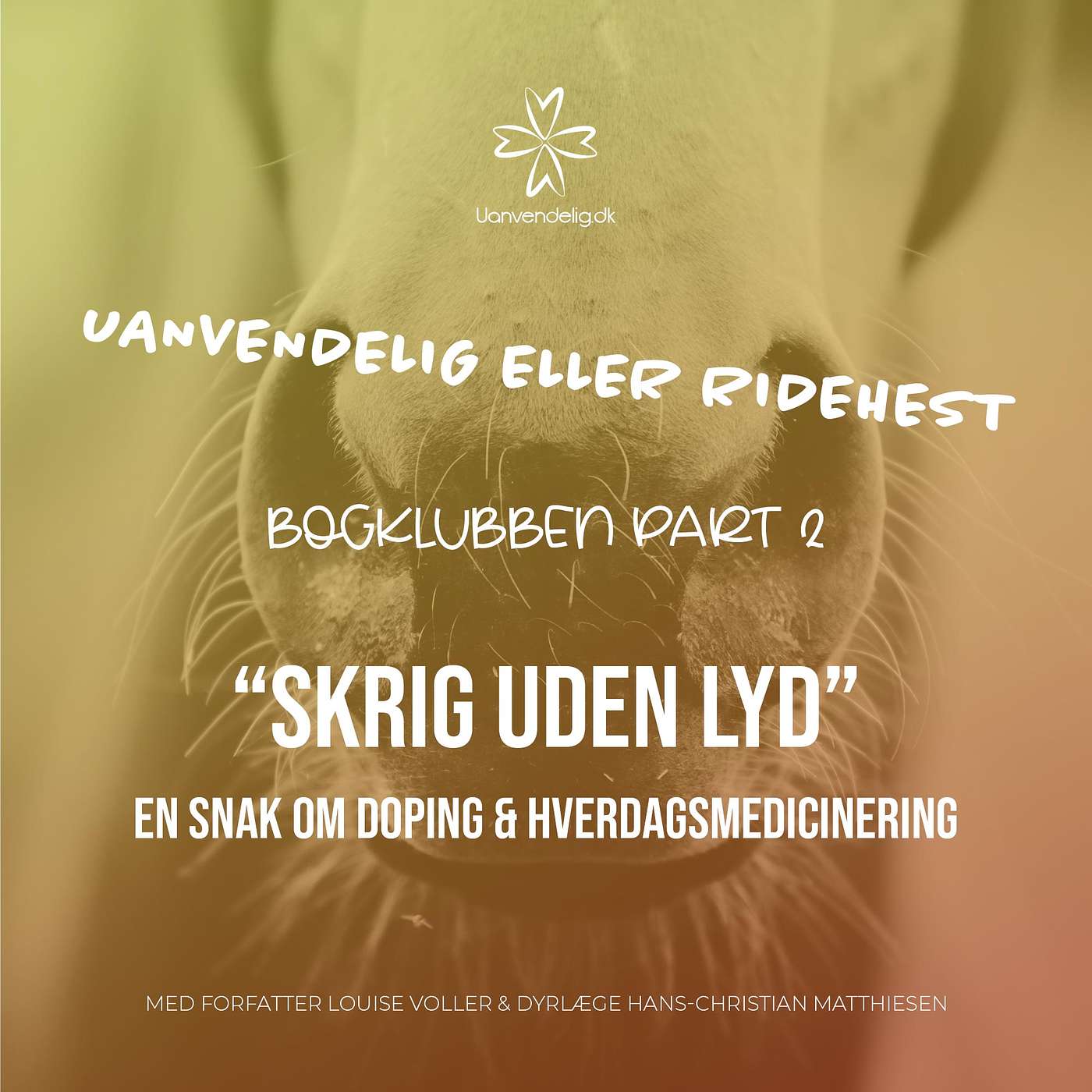 Skrig uden lyd - en snak om doping og hverdagsmedicinering. Hvor går grænsen? - Med forfatter Louise Voller og dyrlæge Hans Christian Matthiesen. episode artwork