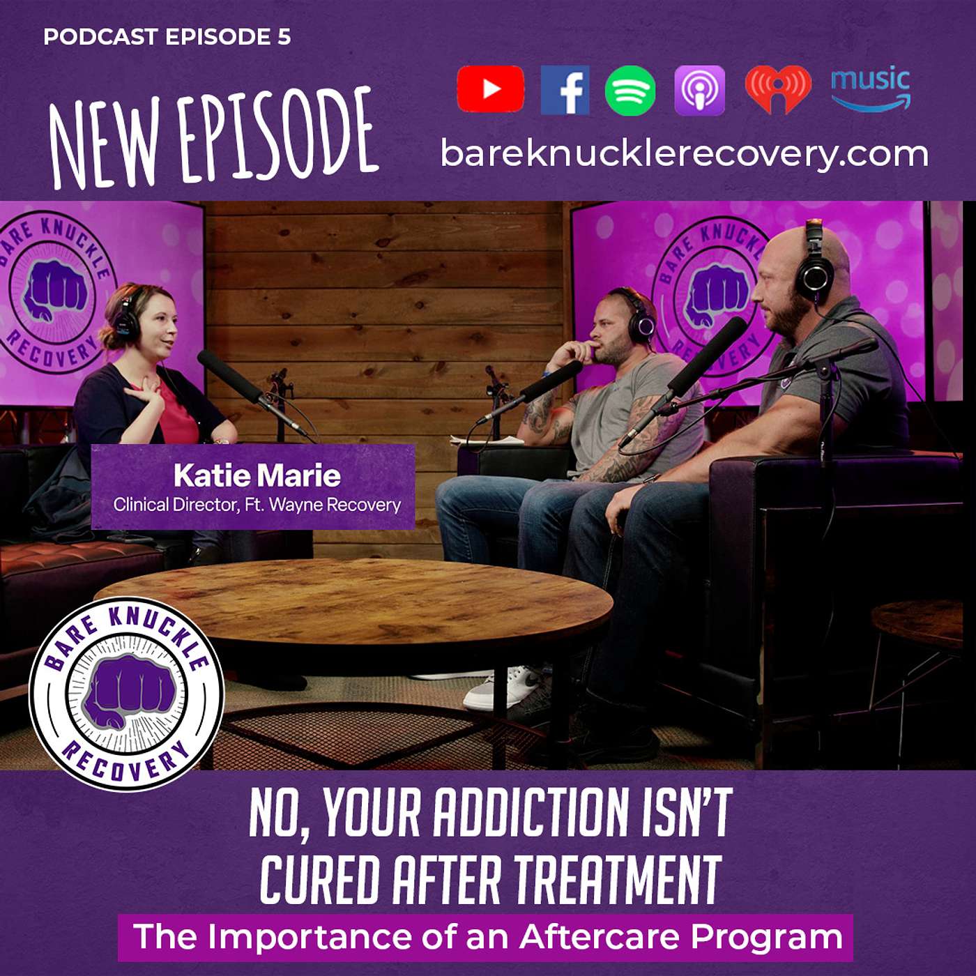 No, Your Addiction isn't Cured After Treatment. The Importance of an Aftercare Program episode artwork