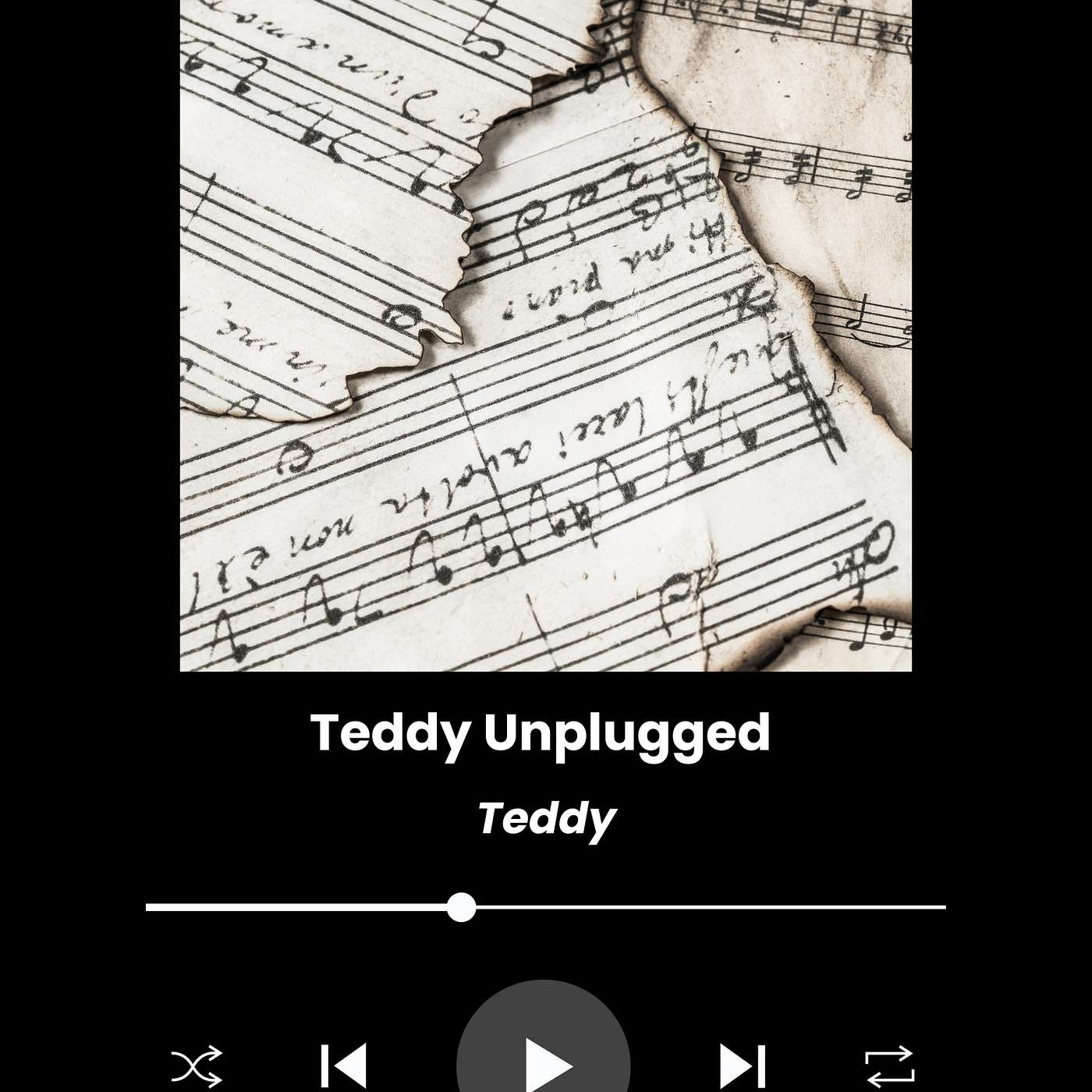 Teddy Unplugged 