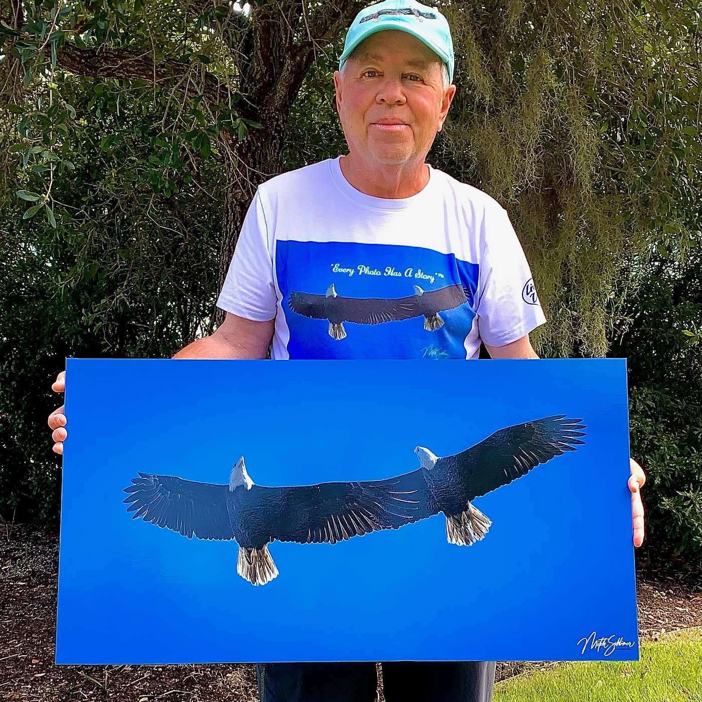 Bald Eagles Holding Wings in Flight episode artwork