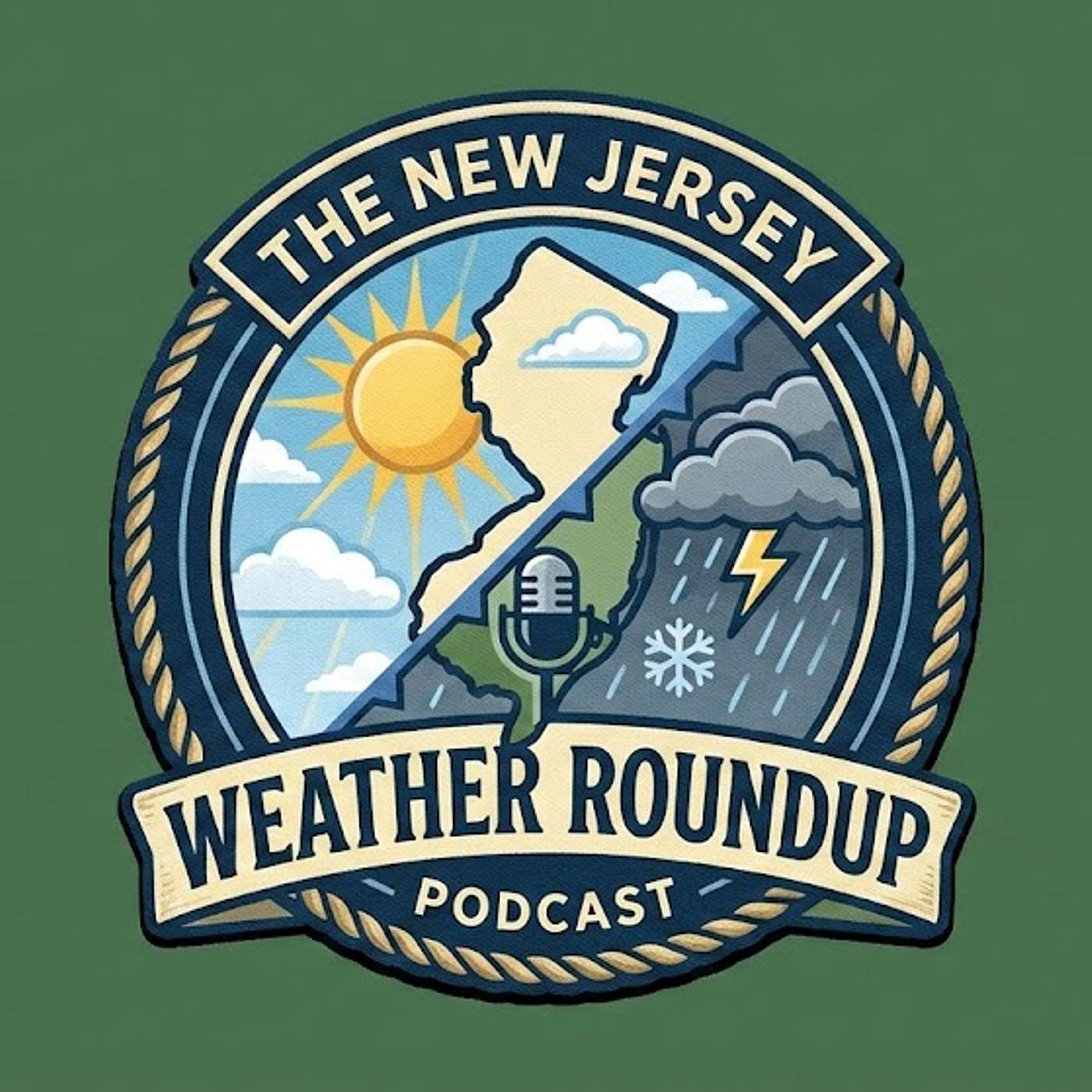 The New Jersey Monthly Weather Roundup cover art