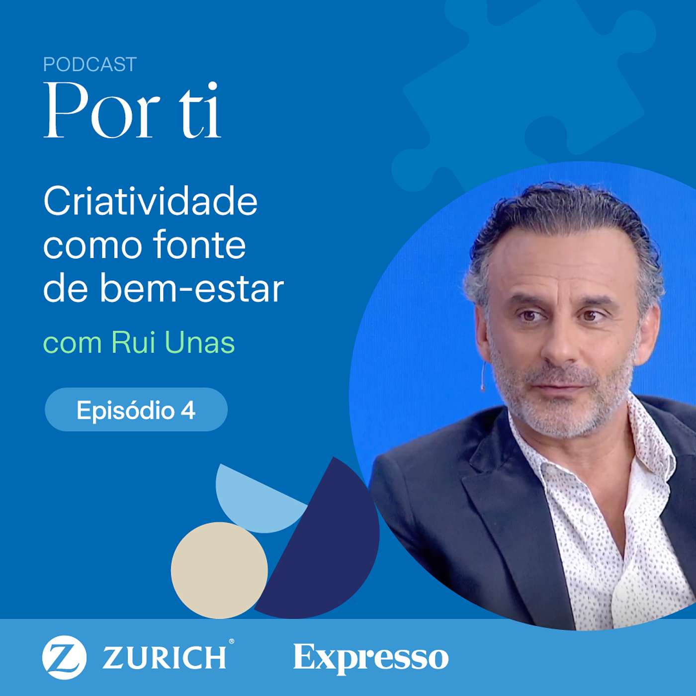 Por ti - Rui Unas: Criatividade como fonte de bem-estar