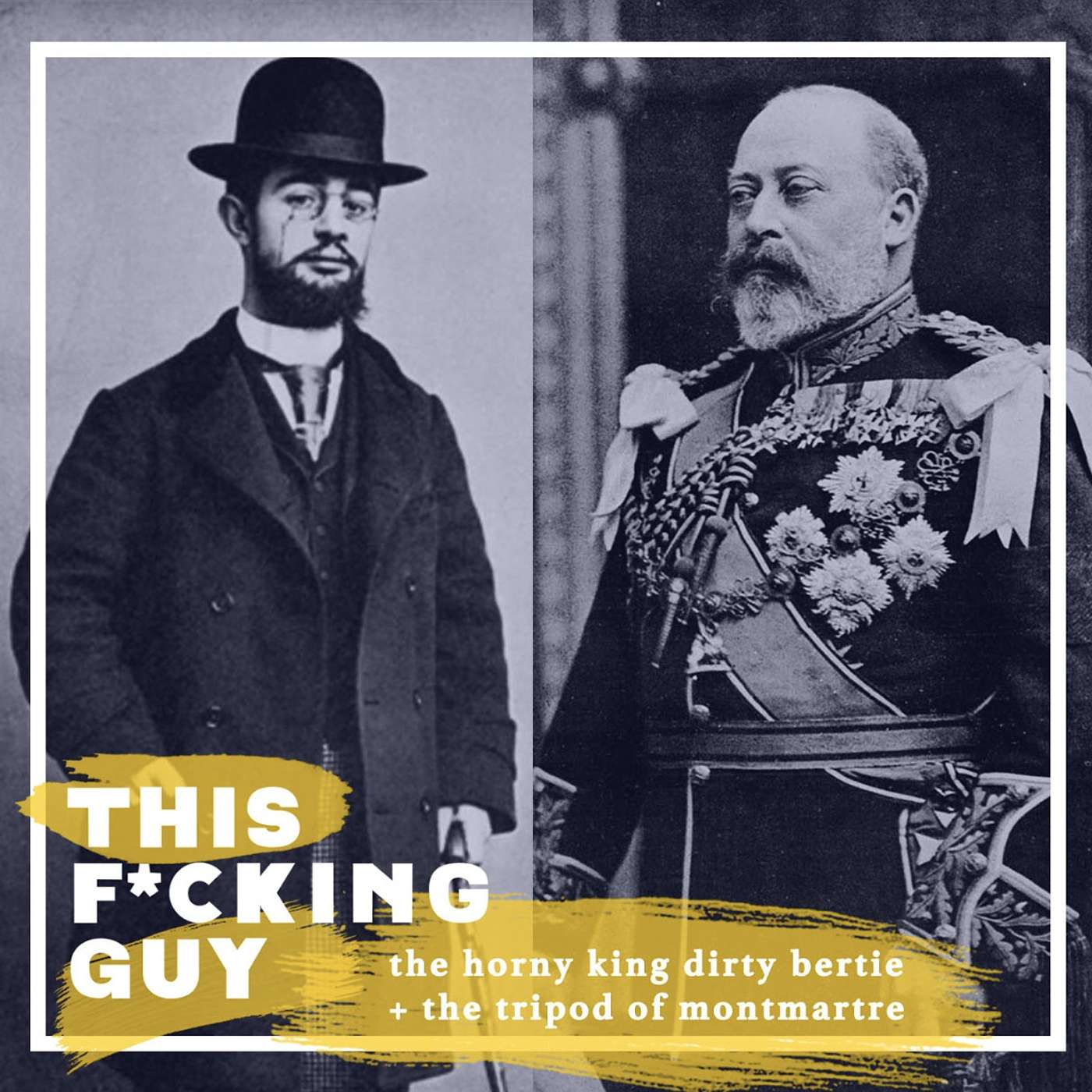 3. King Edward VII & Henri de Toulouse-Lautrec