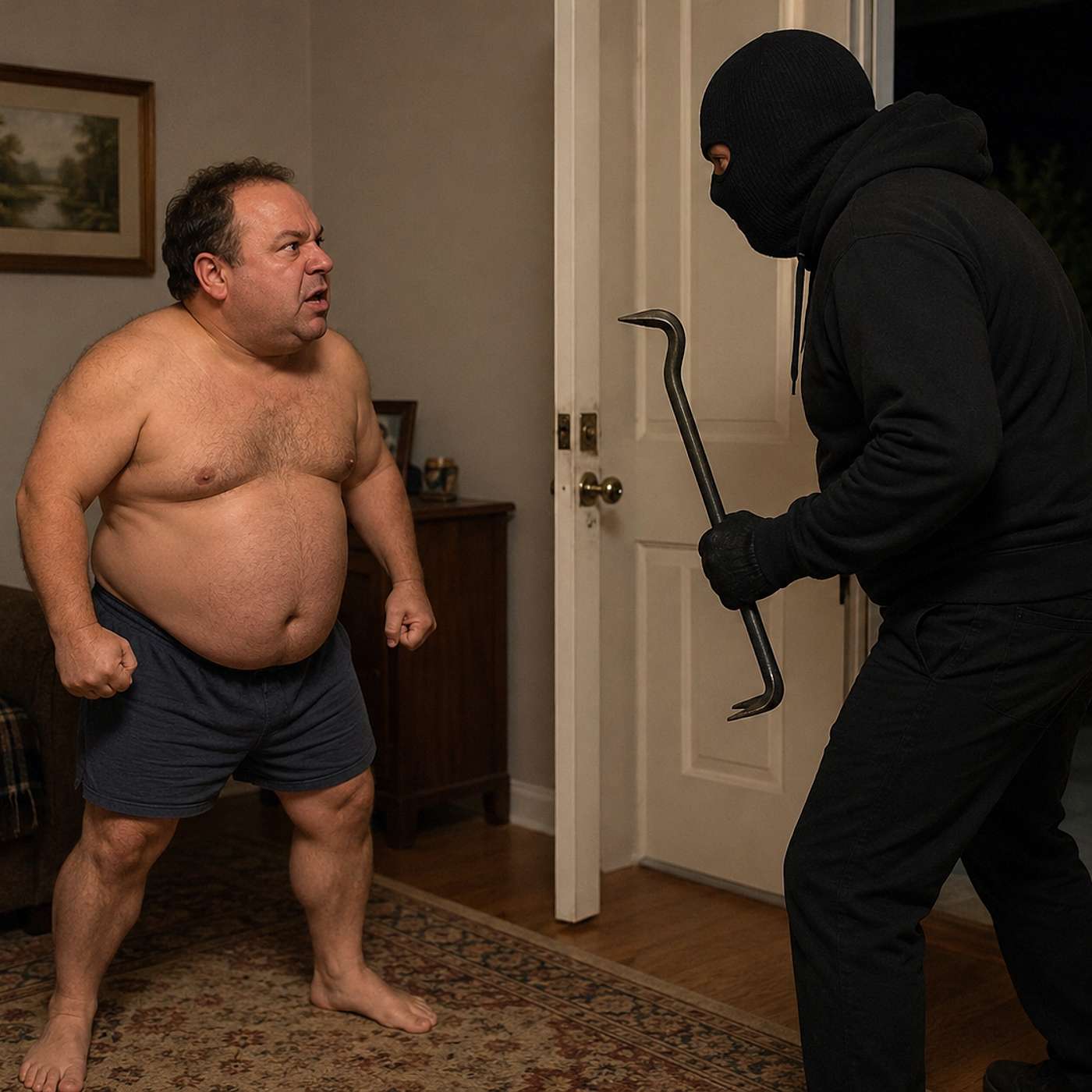 A Lawyer and A Burglar Meet In the Dead of Night episode artwork