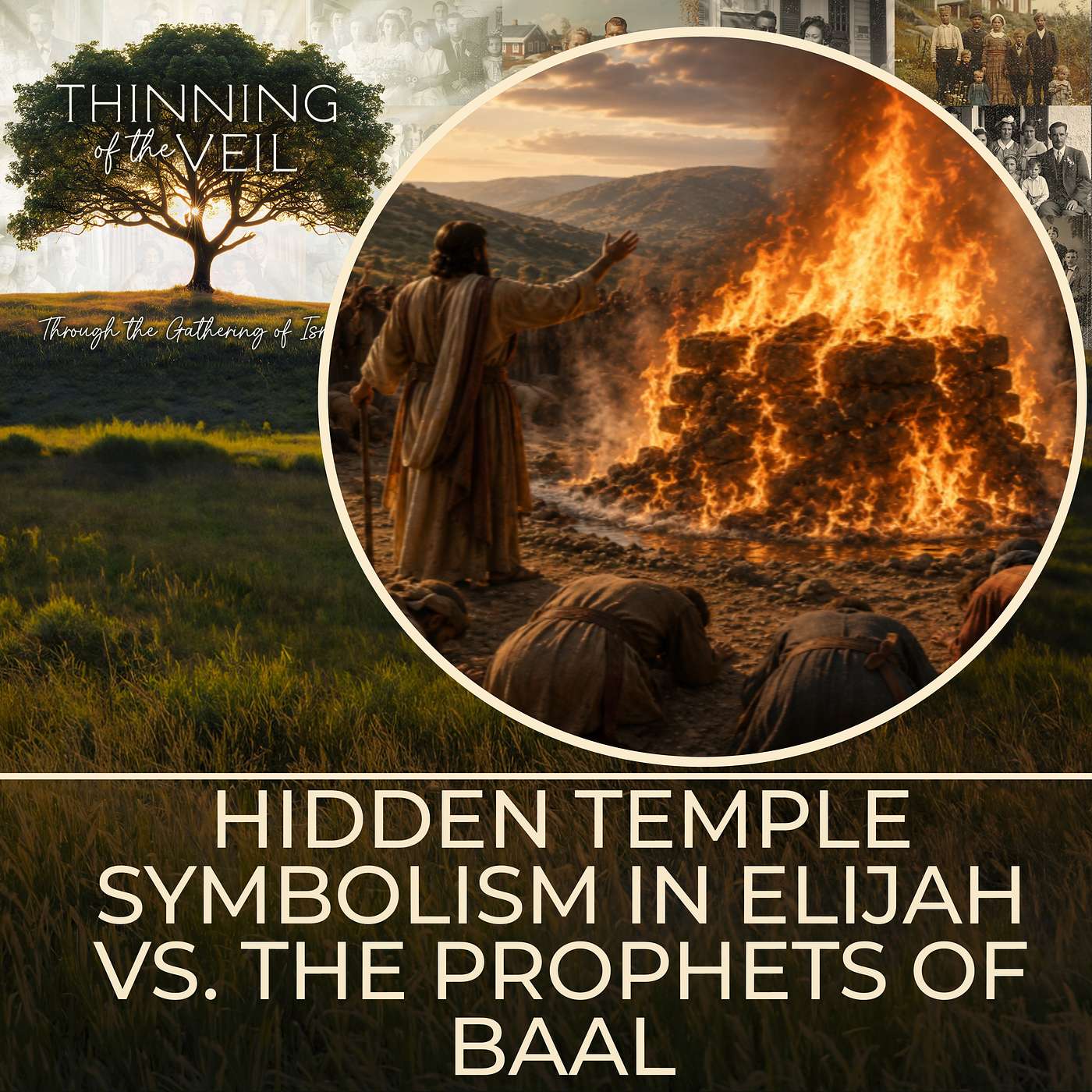 The Hidden Temple Symbolism in Elijah vs. the Priests of Baal episode artwork